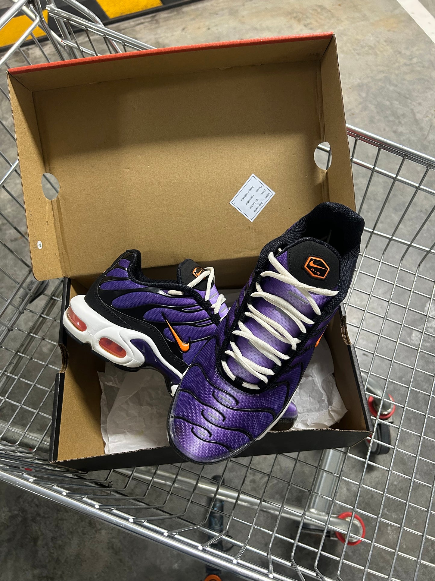 Nike Air Max Plus Purple Volts Men’s US10.5