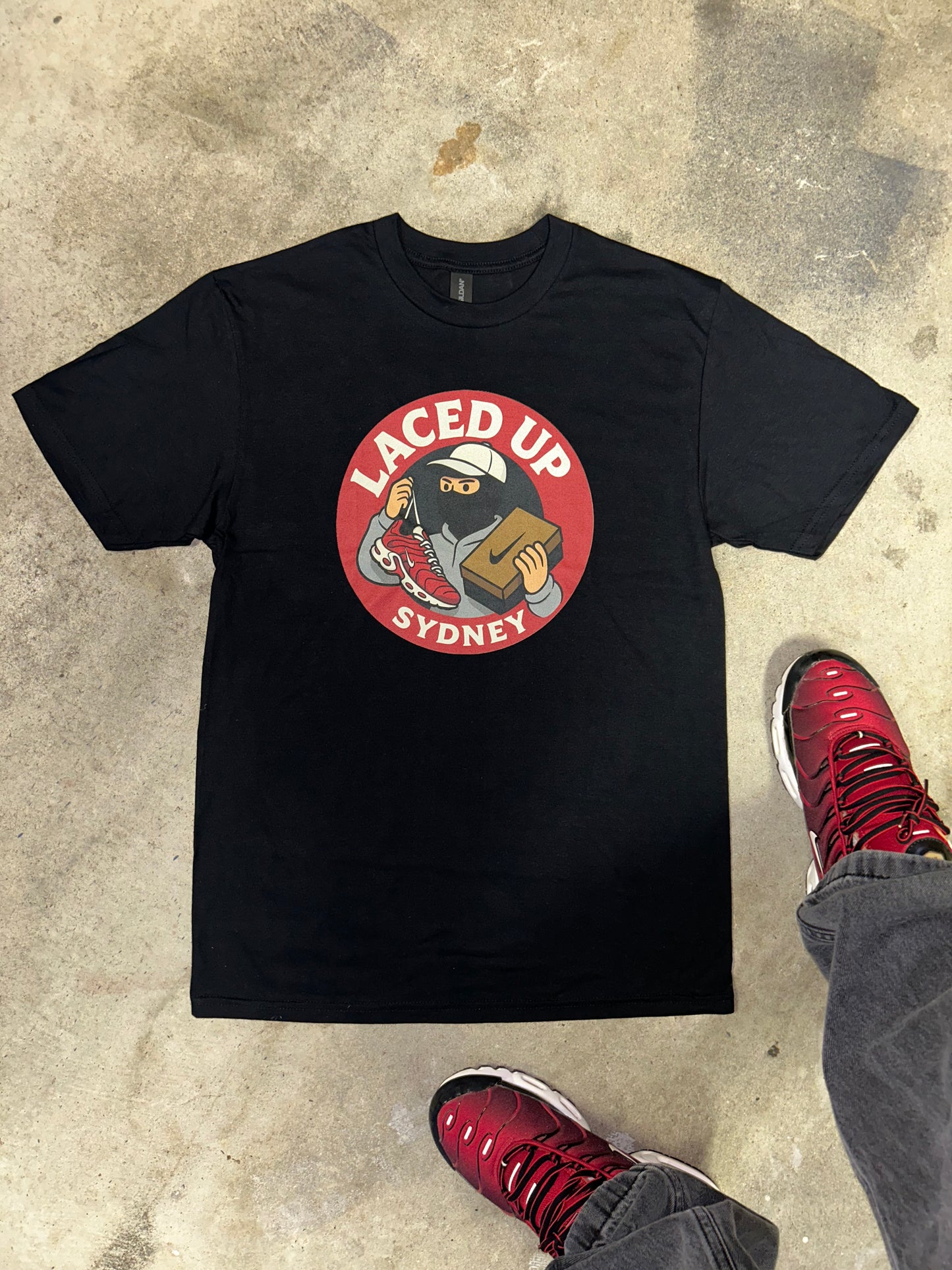 Laced Up Sydney Tee