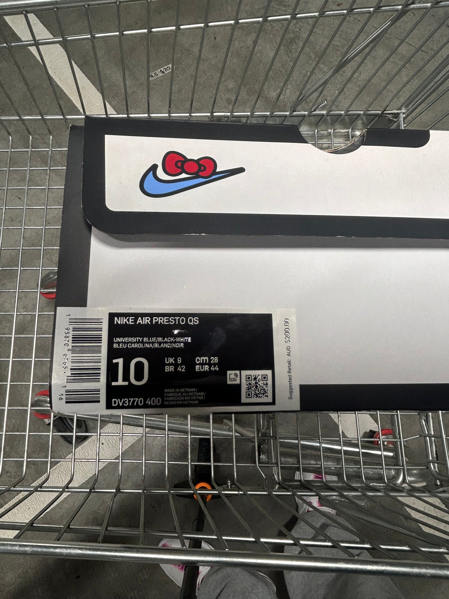 Nike Air Presto Hello Kitty’s Men’s US10