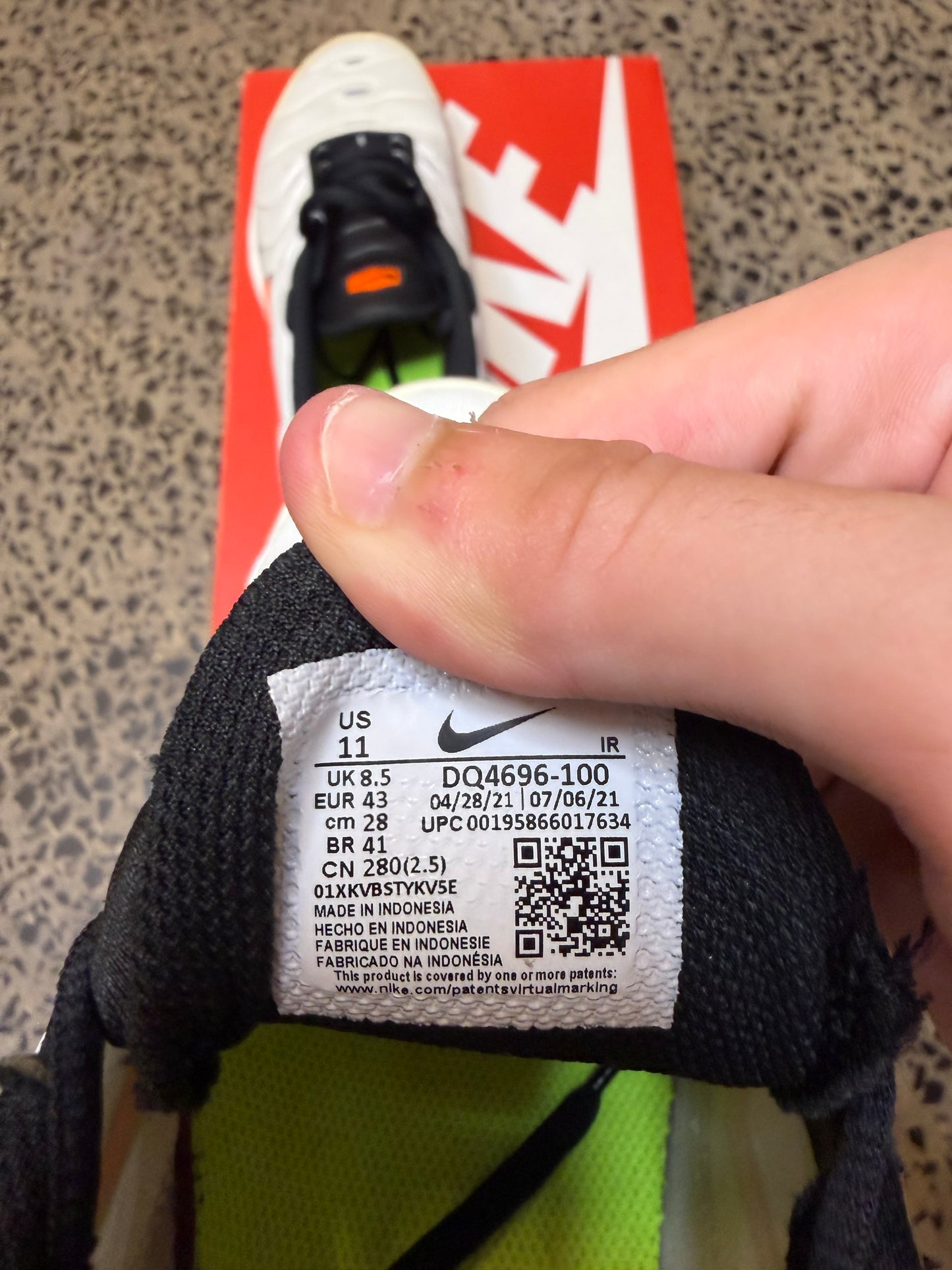 Nike Air Max Plus Nerf US11 Womens/ 9.5 Mens