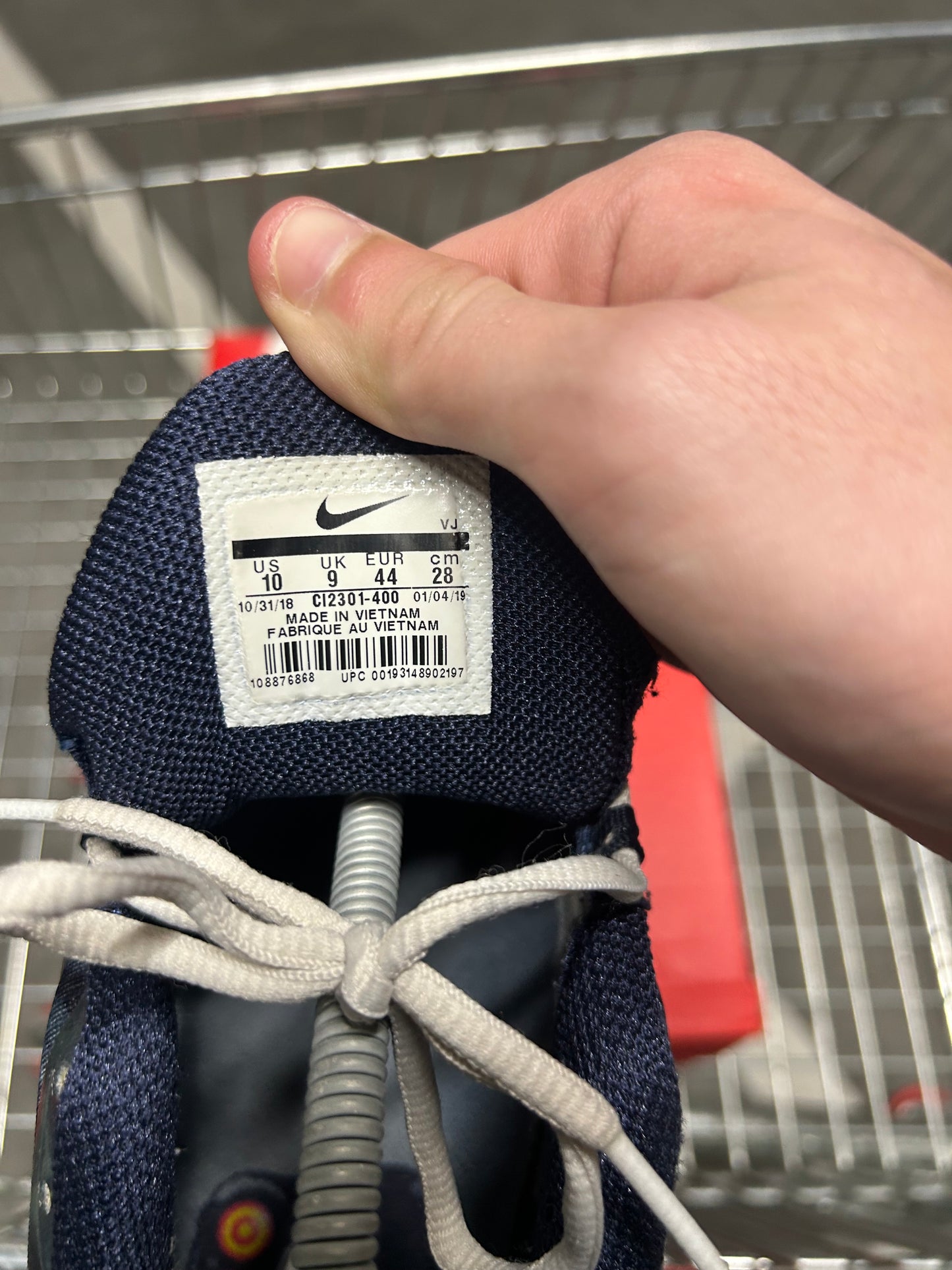 Nike Air Max Plus Navy Palm Trees 2018 Men’s US10