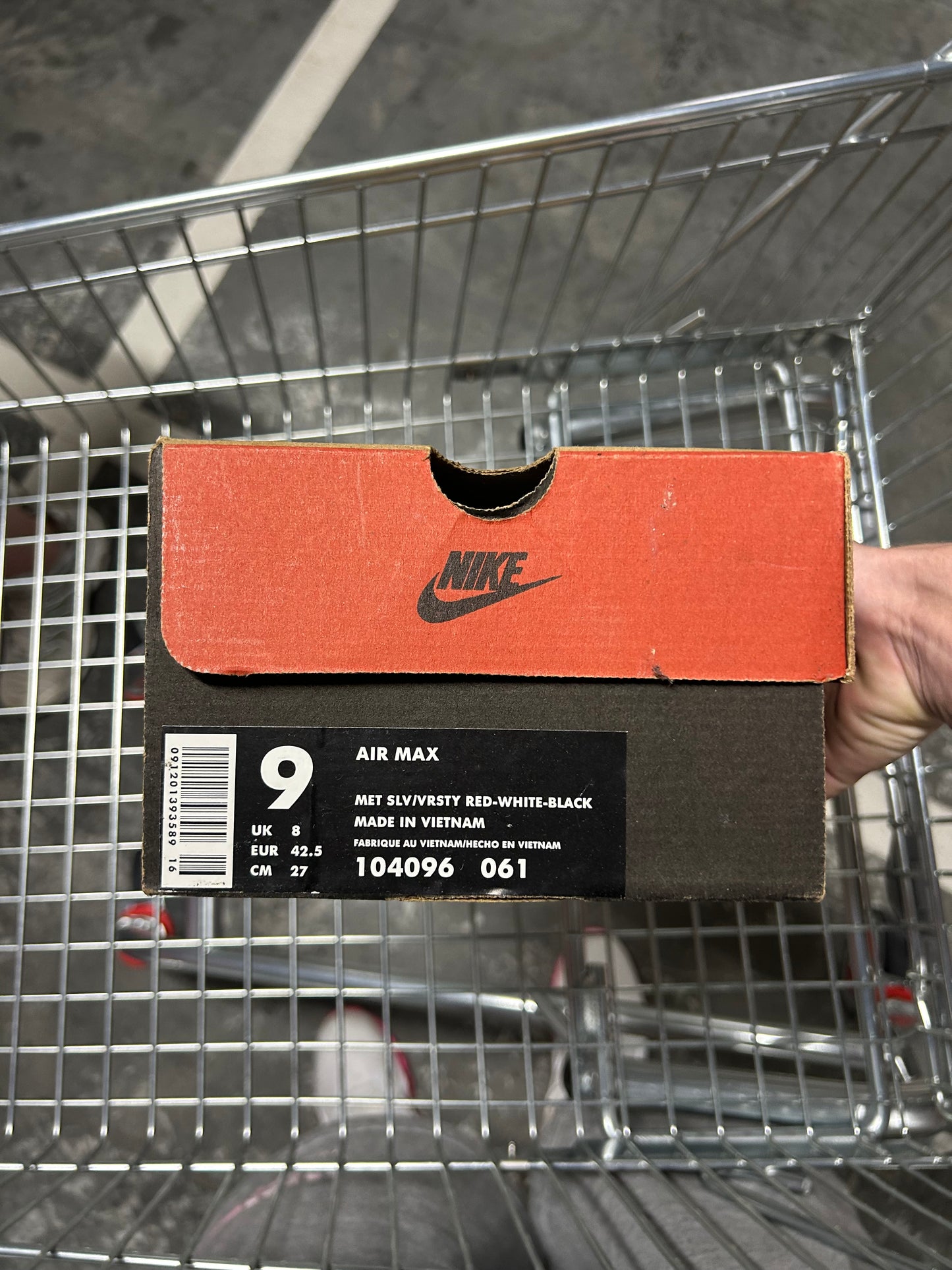 Nike Air Max 97 Silver bullet (1997 First ever release) US9 men’s