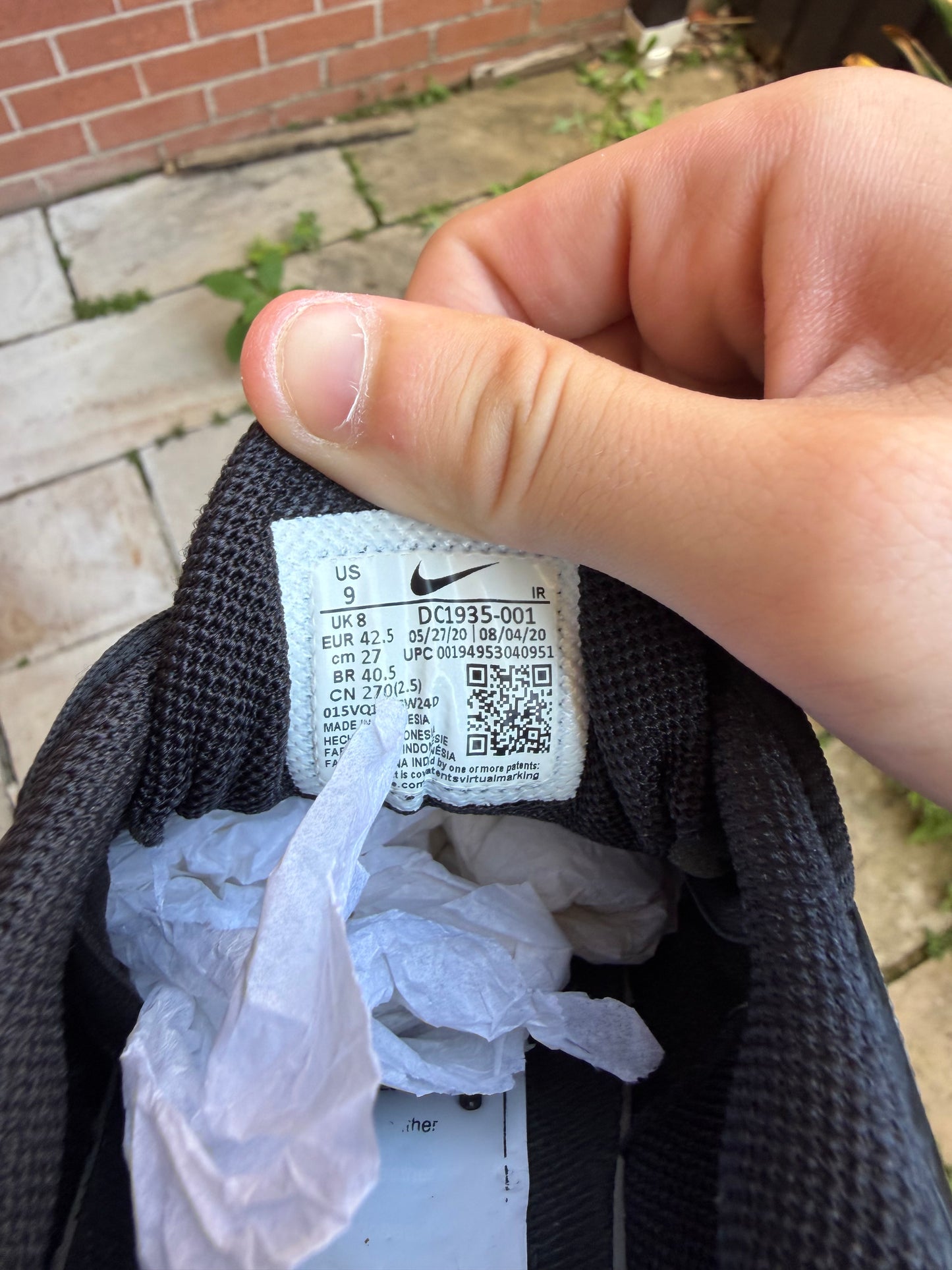 Nike Air Max Plus “Black Hex” US9 Men’s