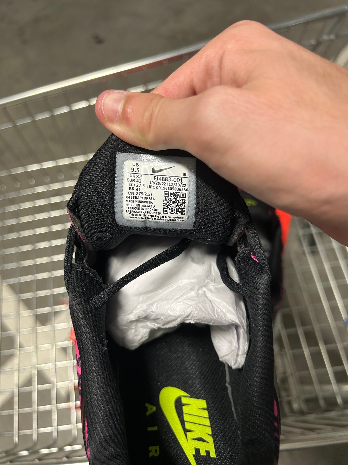 Nike Air Max Plus TN Mercurial XXV Hyper Pink and Volt US9.5 Men's