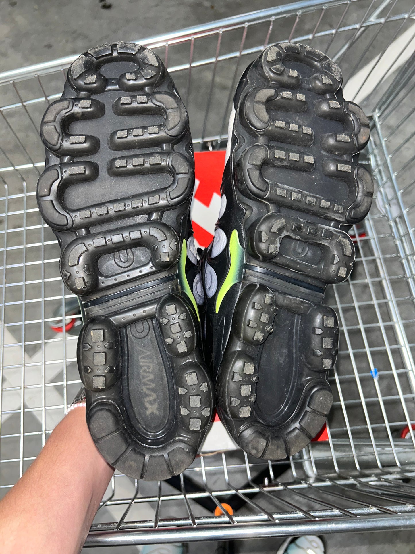 Nike Vapour Max Plus Neon US9.5 Men's