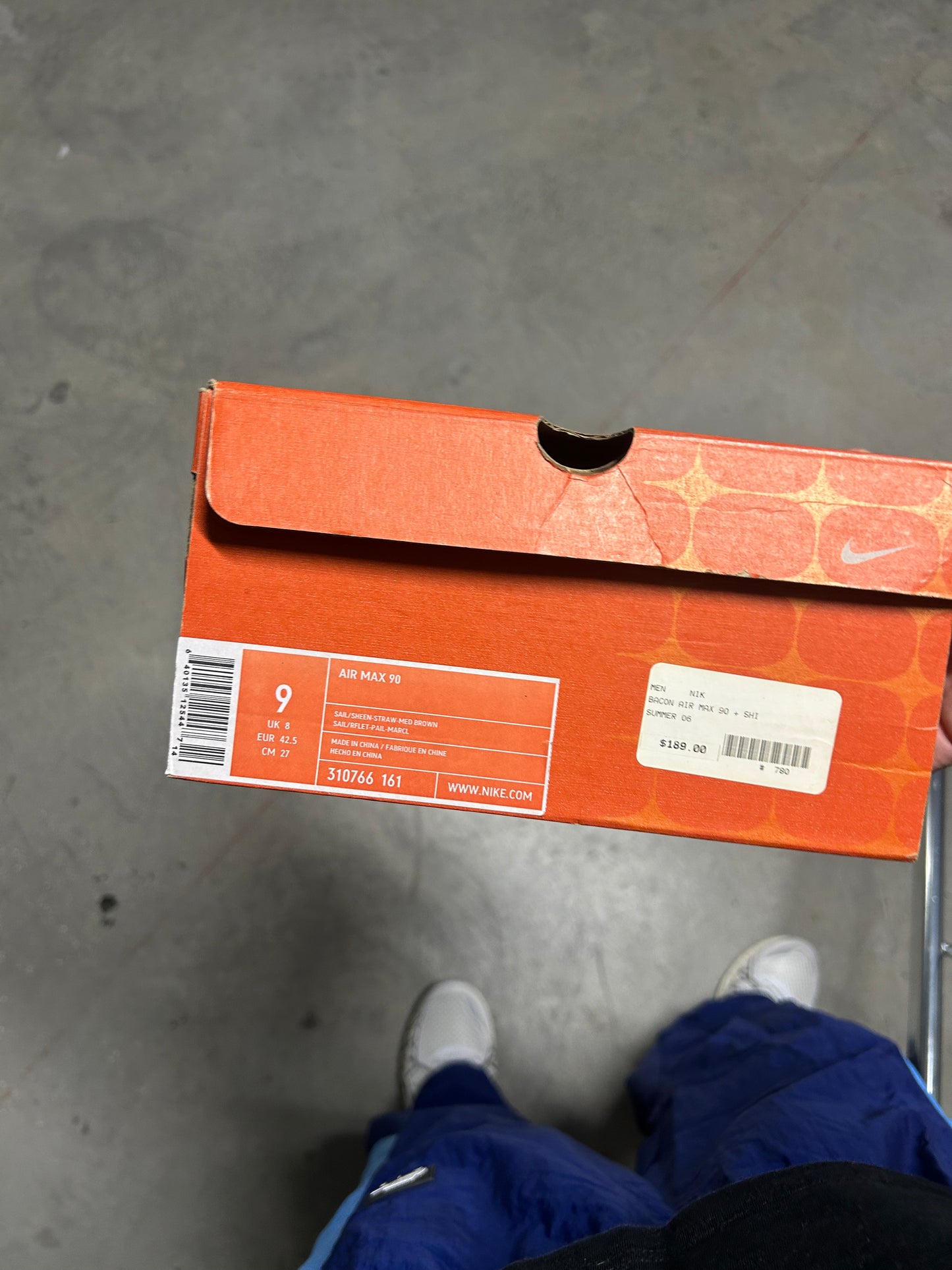 Nike Air Max 90 DQM Bacon (2004) US9 men’s