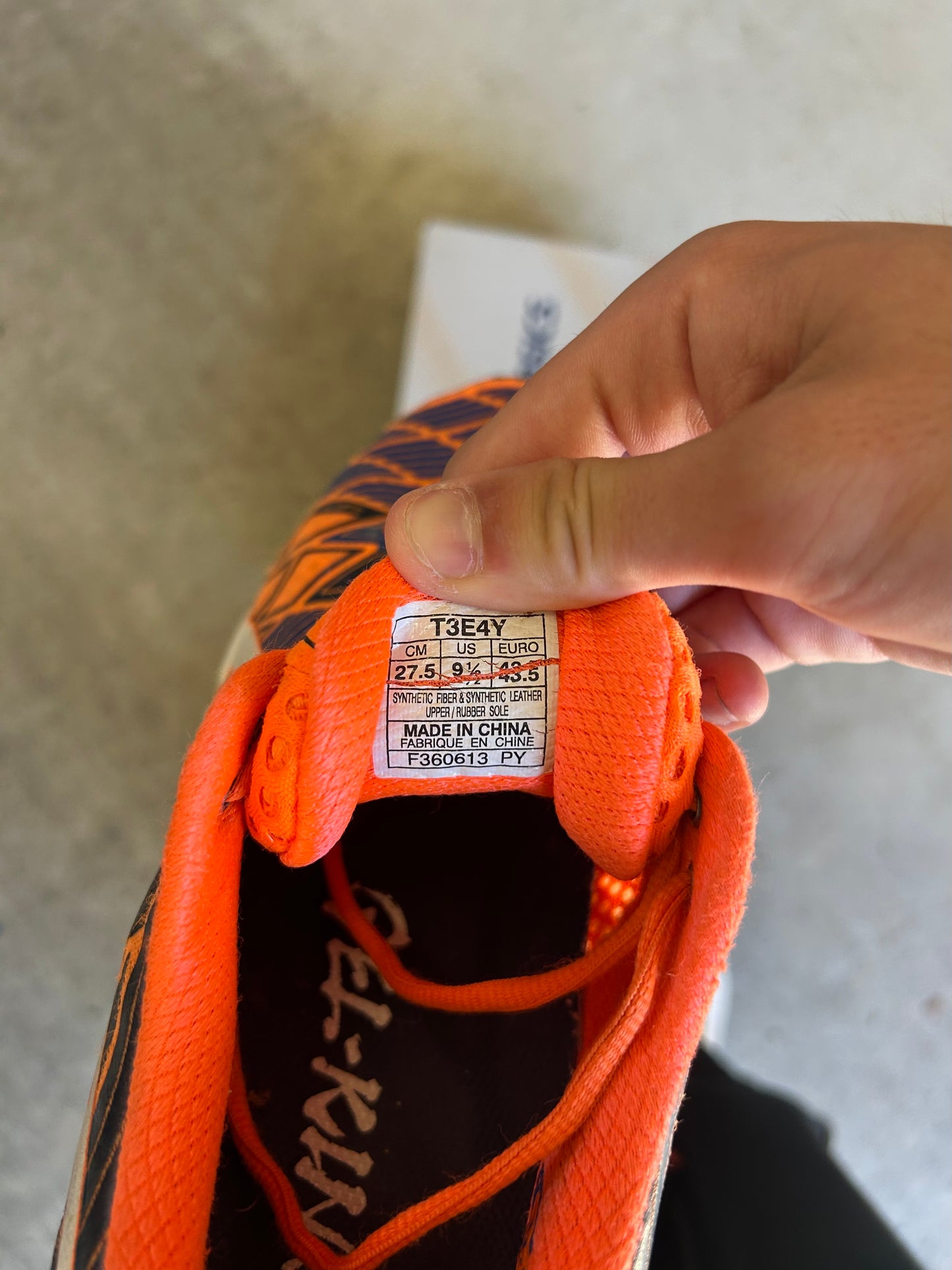 ASICS Gel Kinsei 5 Knicks US9.5 Men’s