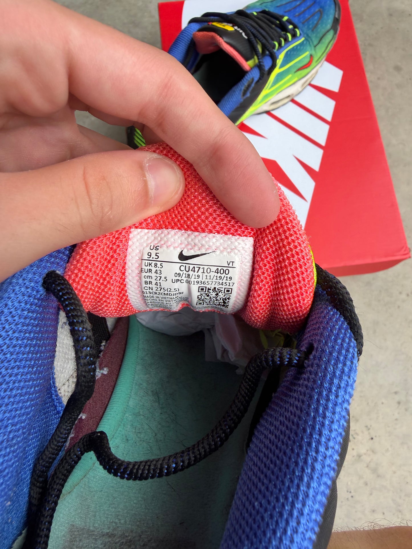 Nike Air Max Plus 3 Parachute US9.5 Men’s