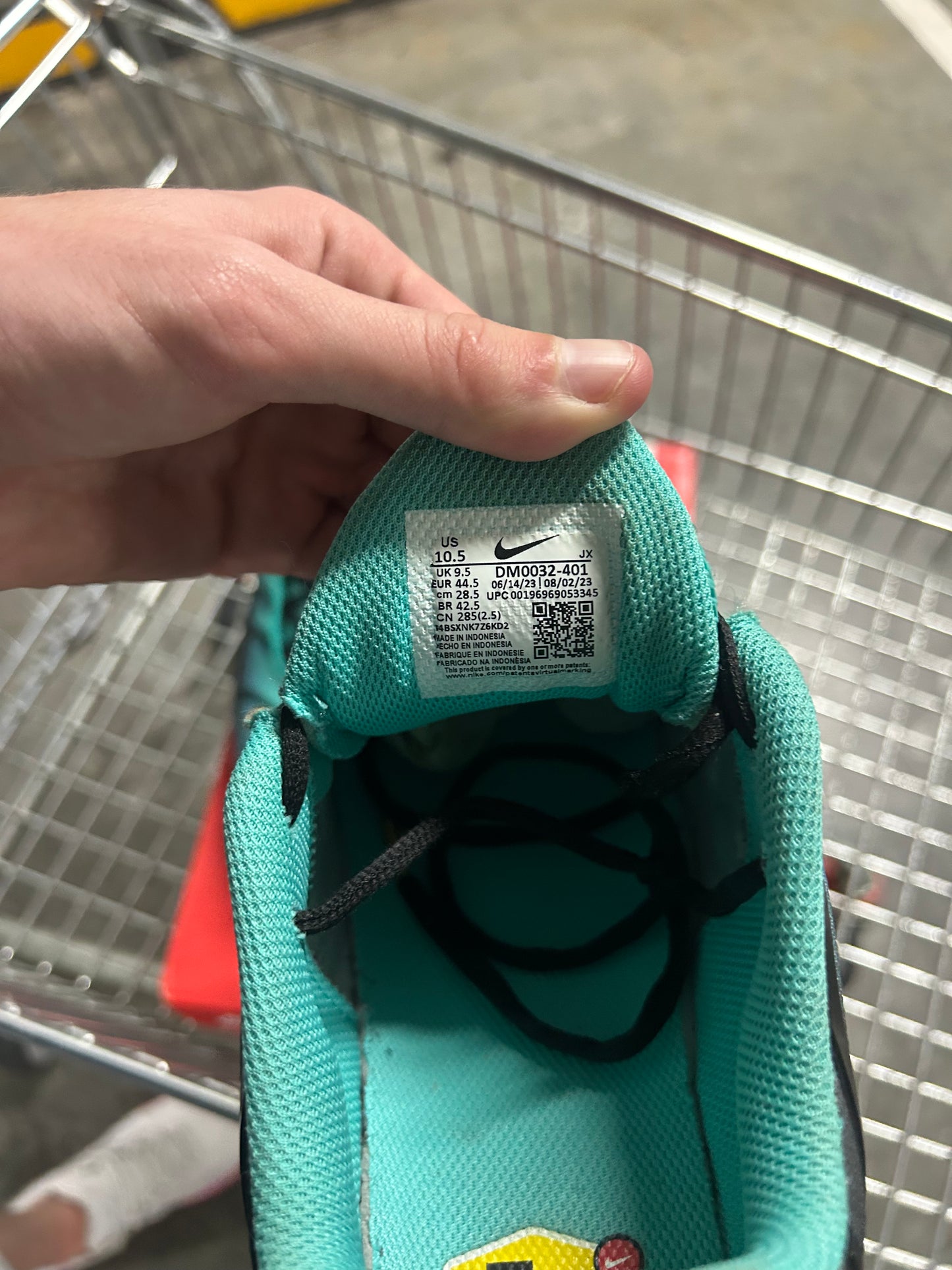 Nike Air Max Plus Aqua Fade Men’s US10.5