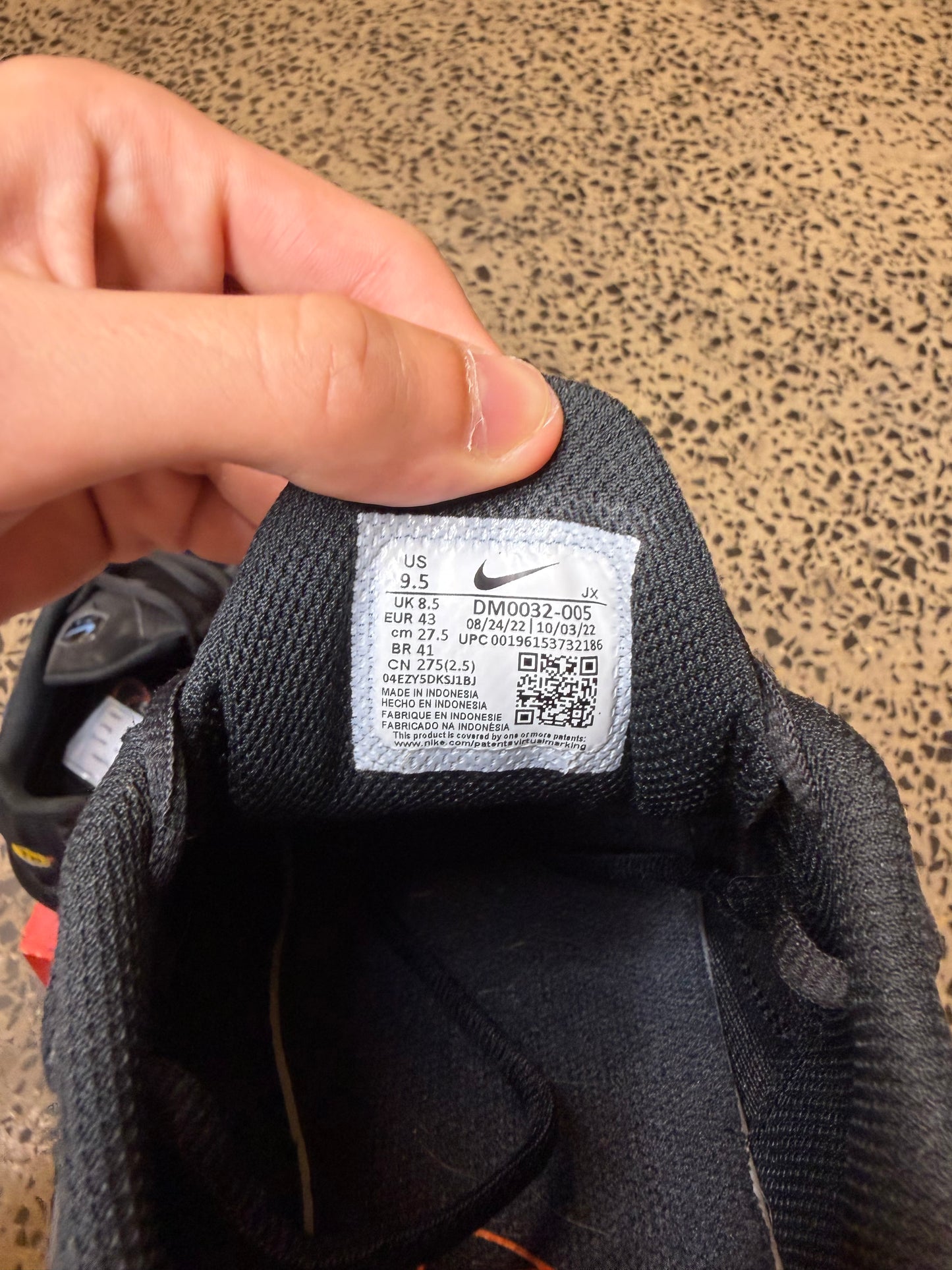 Nike Air Max Plus University Blue Bats US9.5