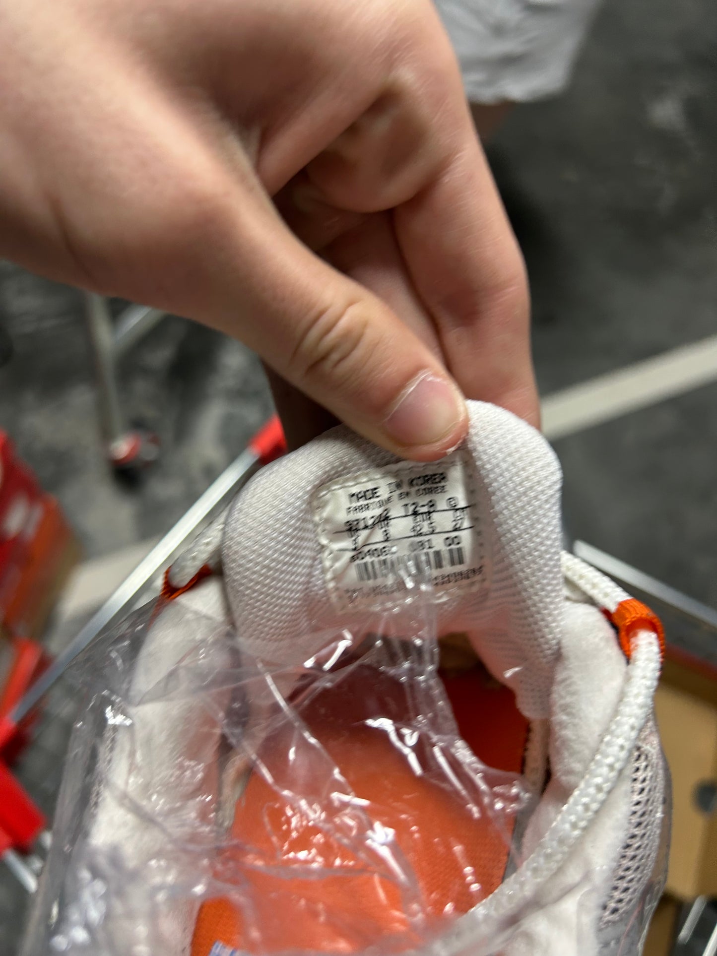 Nike Air Max 95 Black Safety Orange (1997) US9 men’s