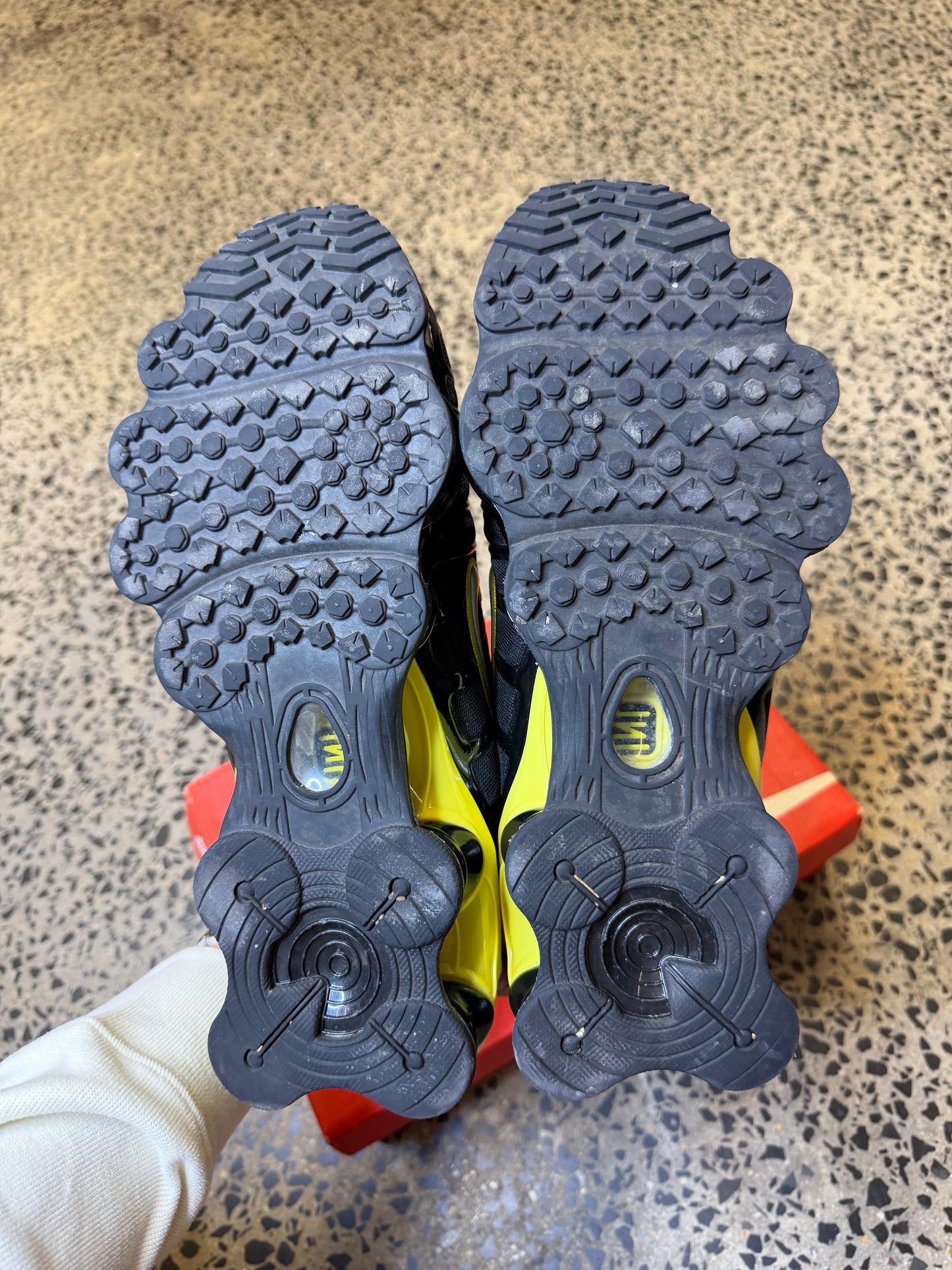 Nike Shox TL Black/Yellow US12 Men's