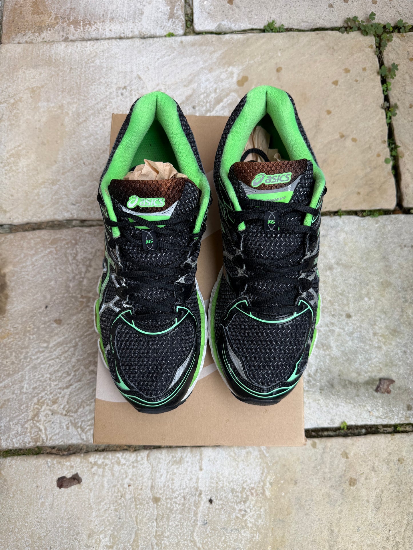 ASICS Gel Nimbus 16 "Volt Green Liteshows" US10.5 Men's