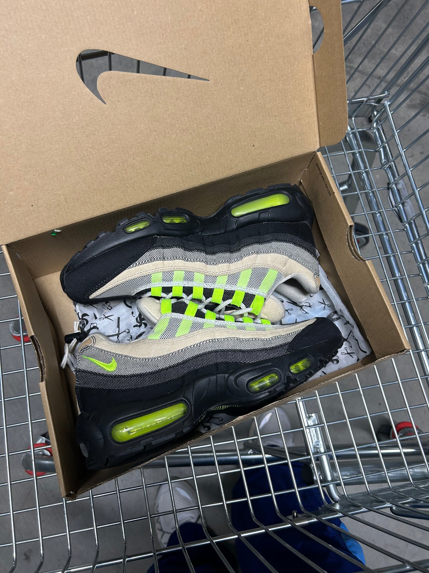 Nike Air Max 95 Denham Neons US9 Men’s