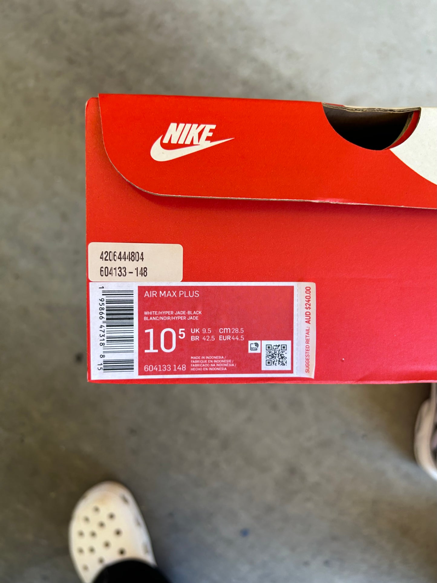 Nike Air Max Plus Tiffany Hyper Jade US10.5 Men’s