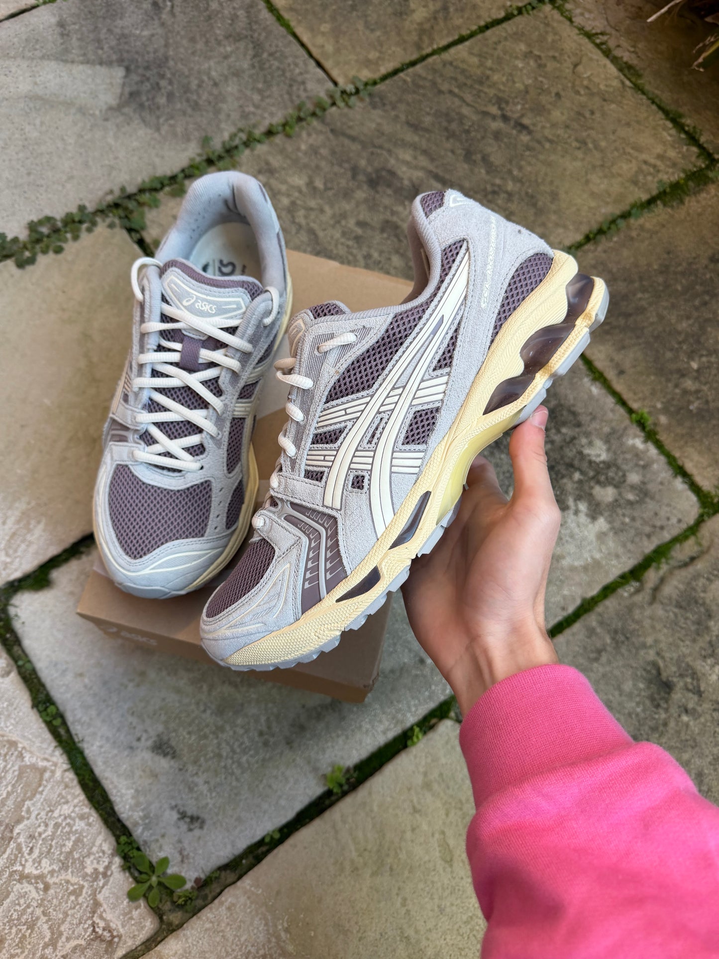ASICS GEL KAYANO 14 "Mauve Grey" US11 Men's