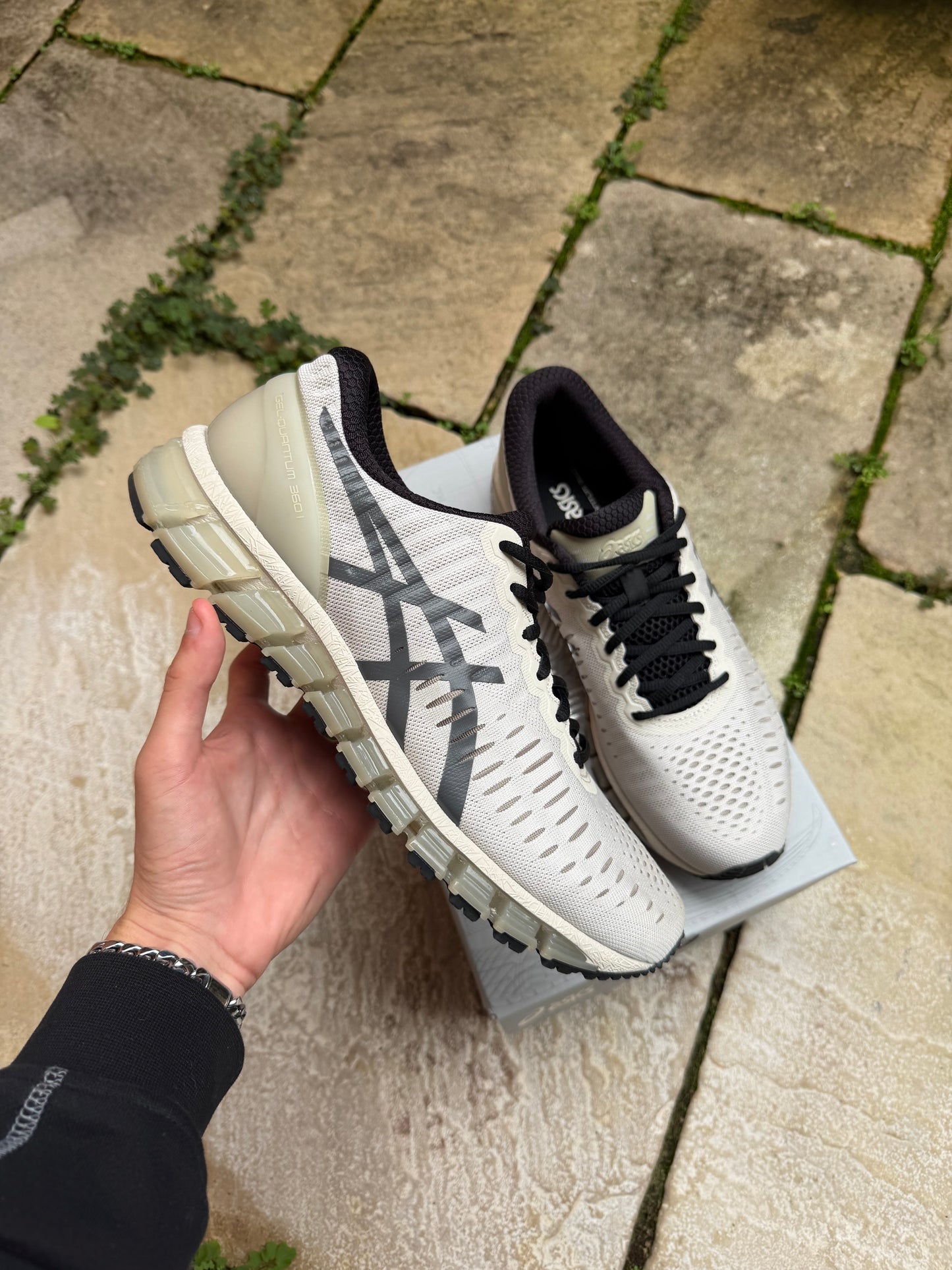 ASICS Gel-Quantum 360 1 "Smoke Grey/ Obsidian Grey" US9.5 Men's