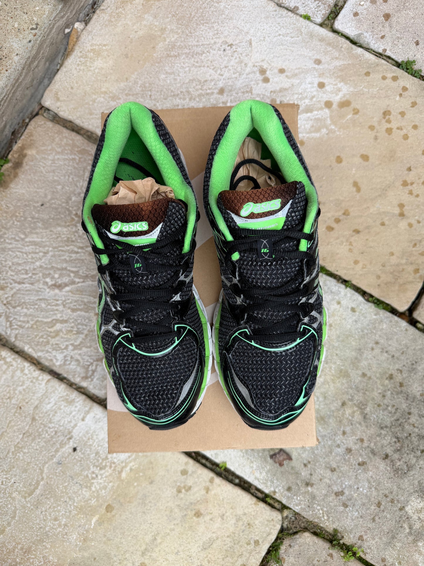 ASICS Gel Nimbus 16 "Volt Green Liteshows" US10.5 Men's