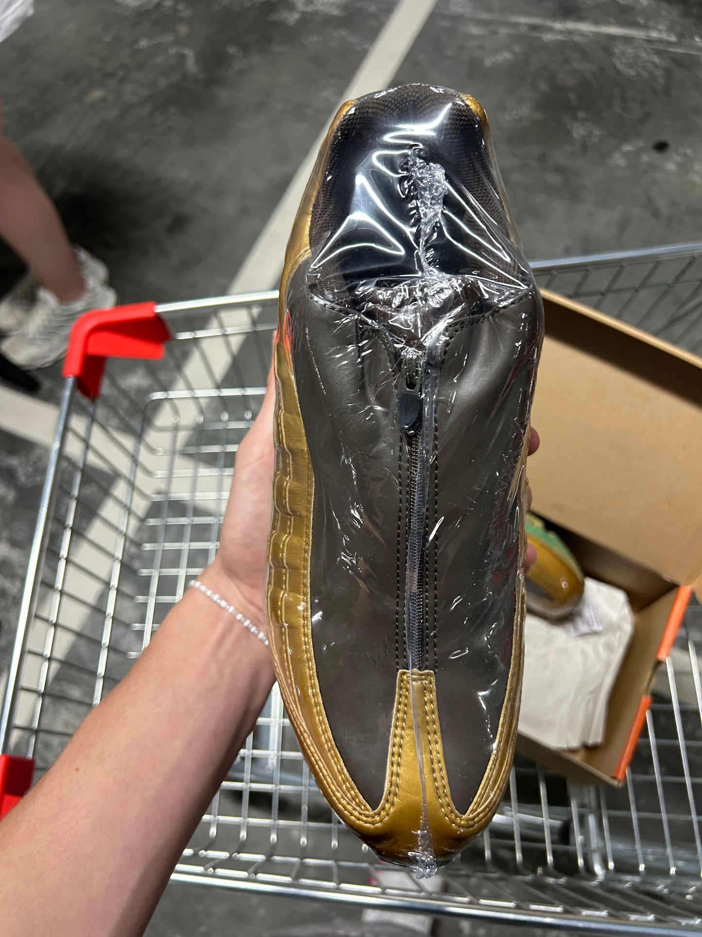 Nike Air Max 95 Zipper Met Gold/Hothouse-Dark Mocha (2001) US9 Men’s