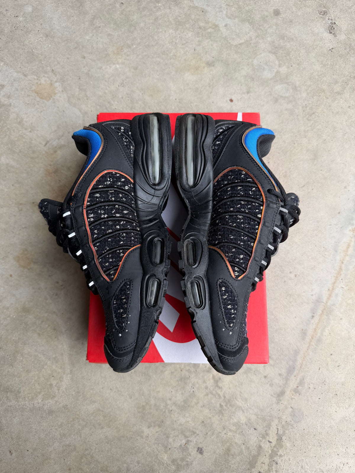 Nike Air Max Tailwind 4 Supreme Black US11 Men’s