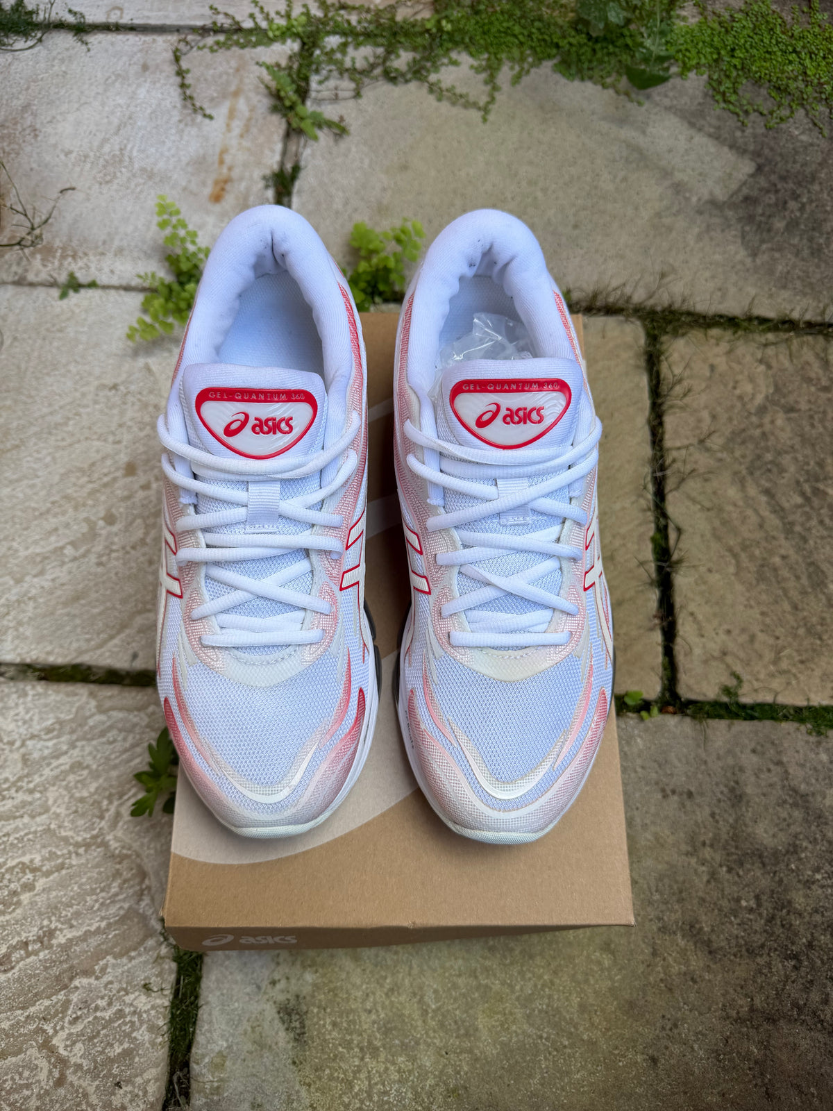 ASICS GEL-Quantum 360 VII “White / Classic Red” US9.5 Men’s