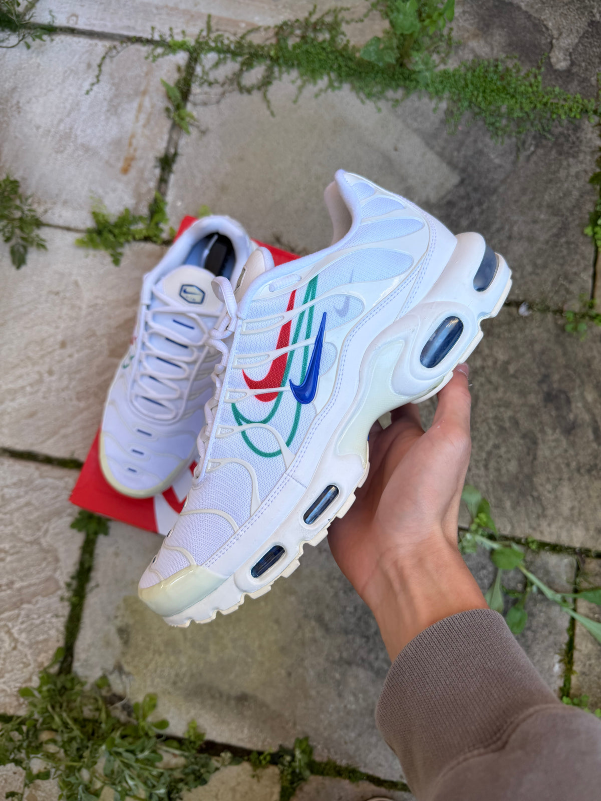 Nike Air Max Plus “Multi Swoosh White” US11 Men’s
