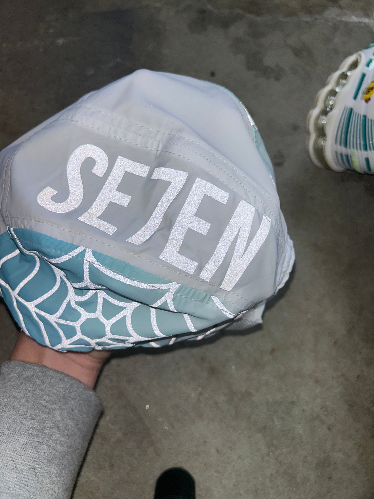 SE7EN Blue Web Hat