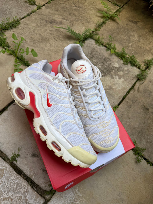 Nike Air Max Plus “White Track” US11 Women’s / 9.5 Men’s