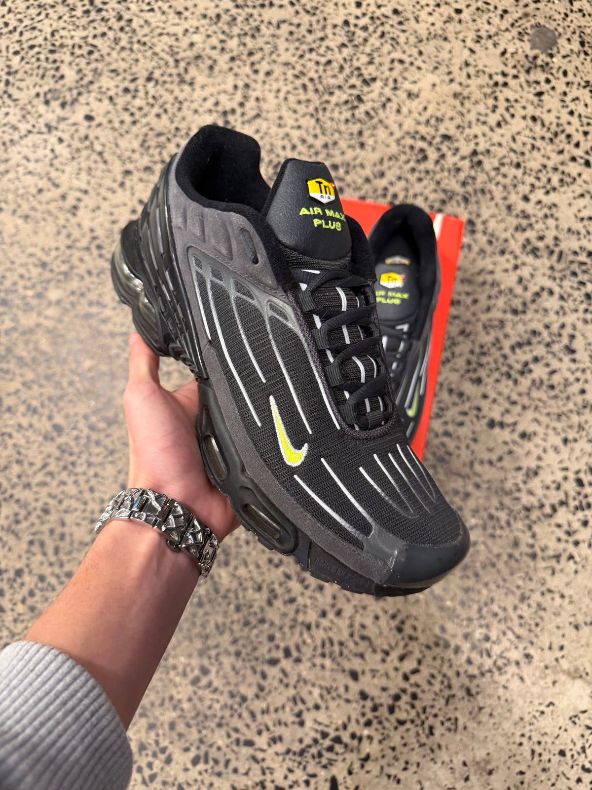 Nike Air Max Plus 3 “Anthracite Volt” US10 Men’s