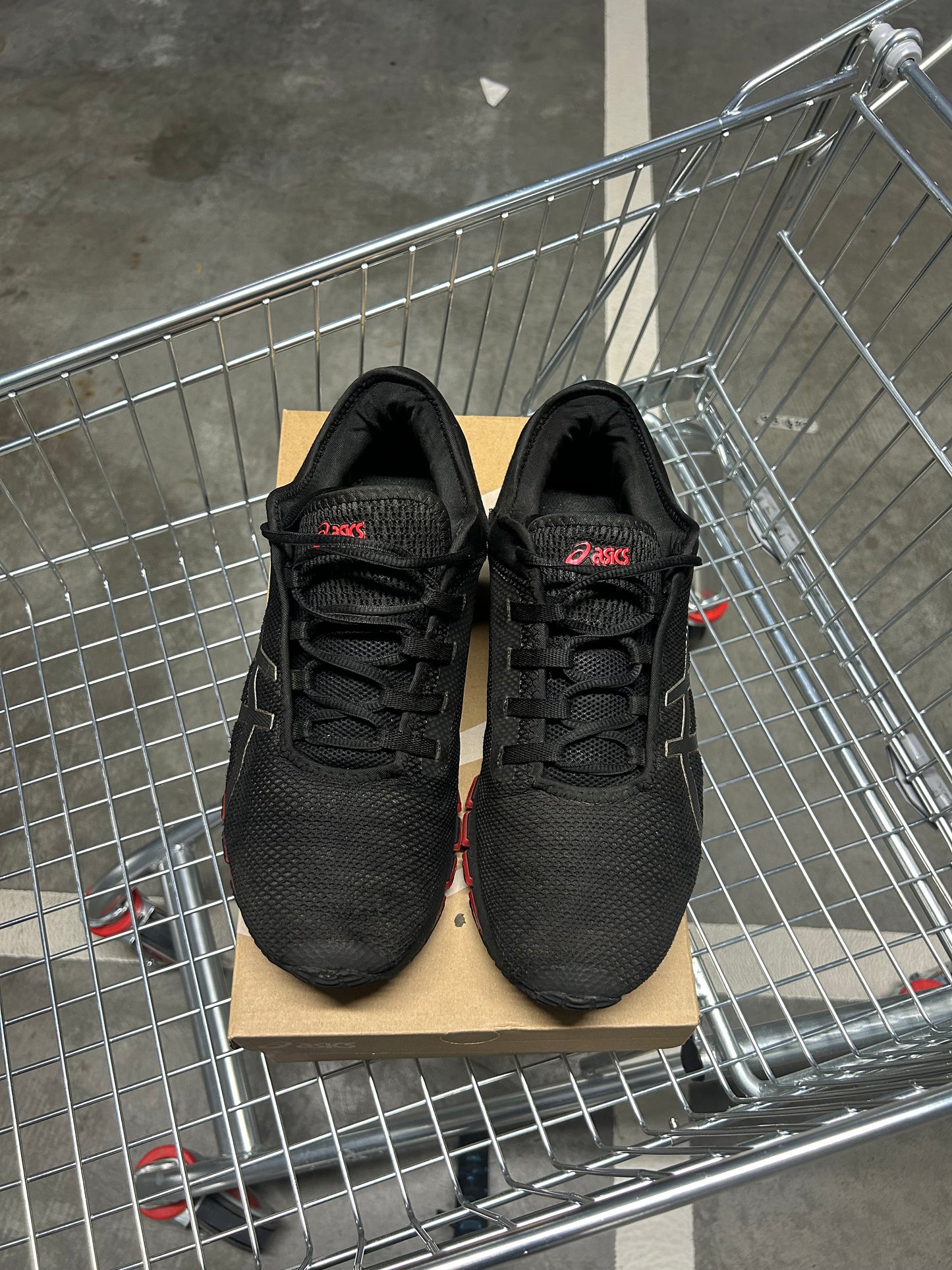 ASICS Gel Quantum 180 3 Red Belly Black Men’s US11