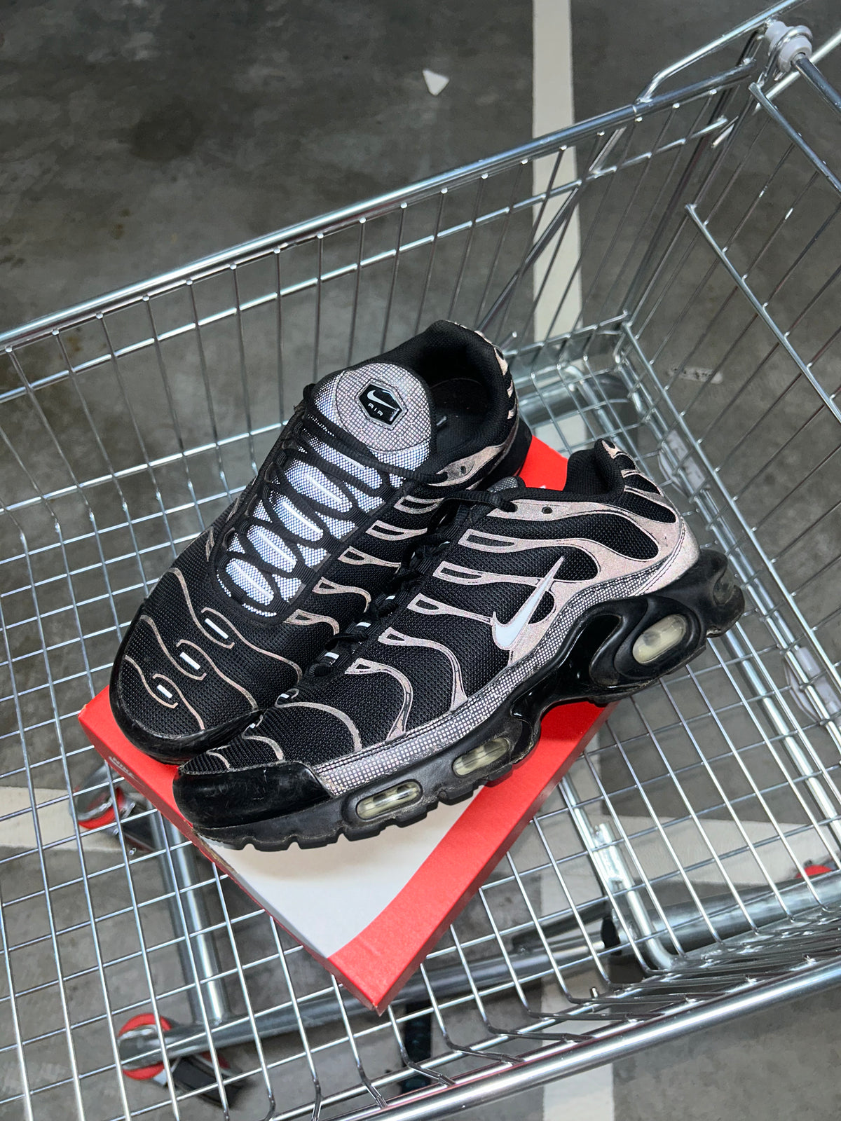 Nike Air Max Plus Platinum Black Men’s US13