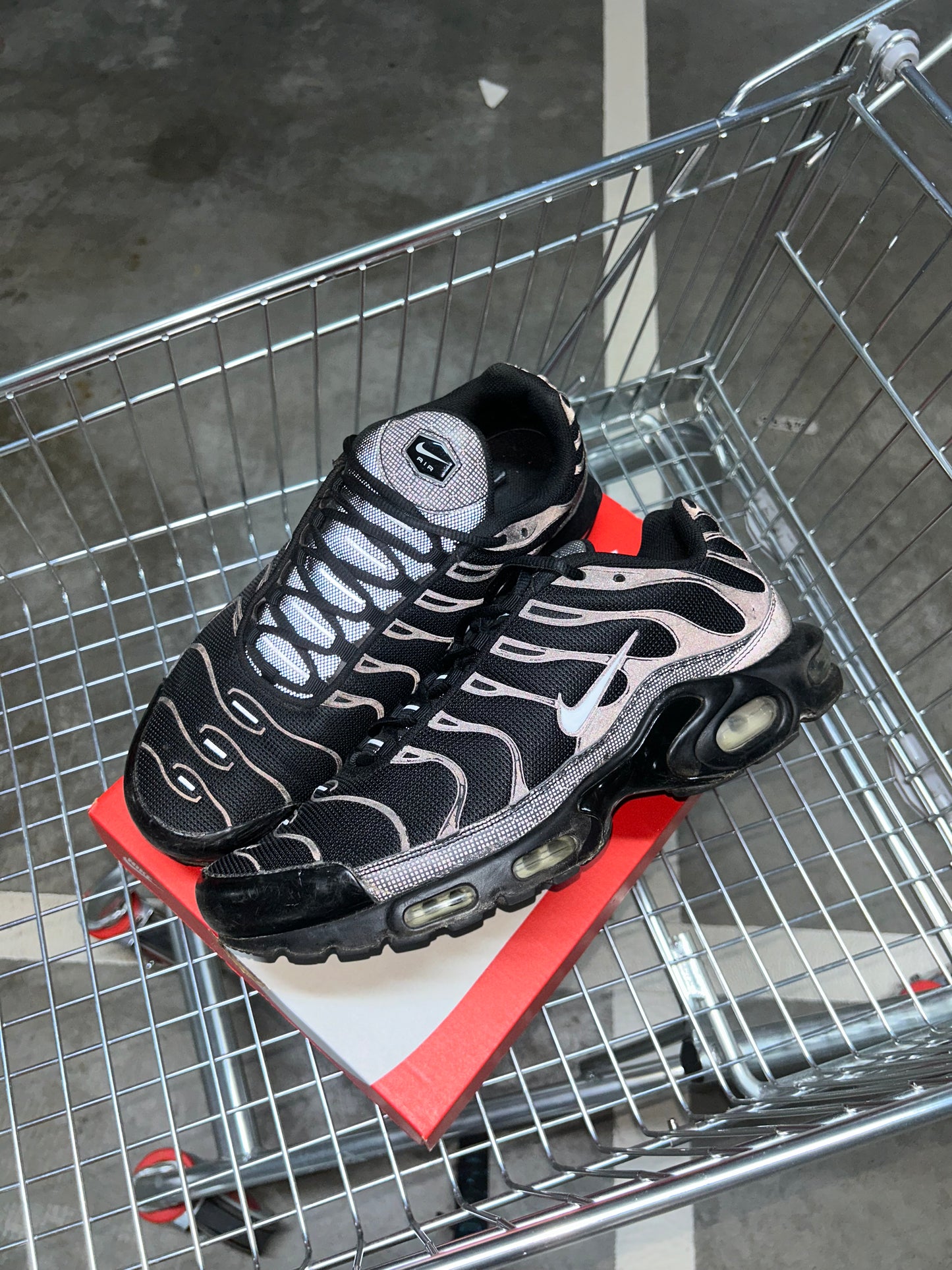Nike Air Max Plus Platinum Black Men’s US13