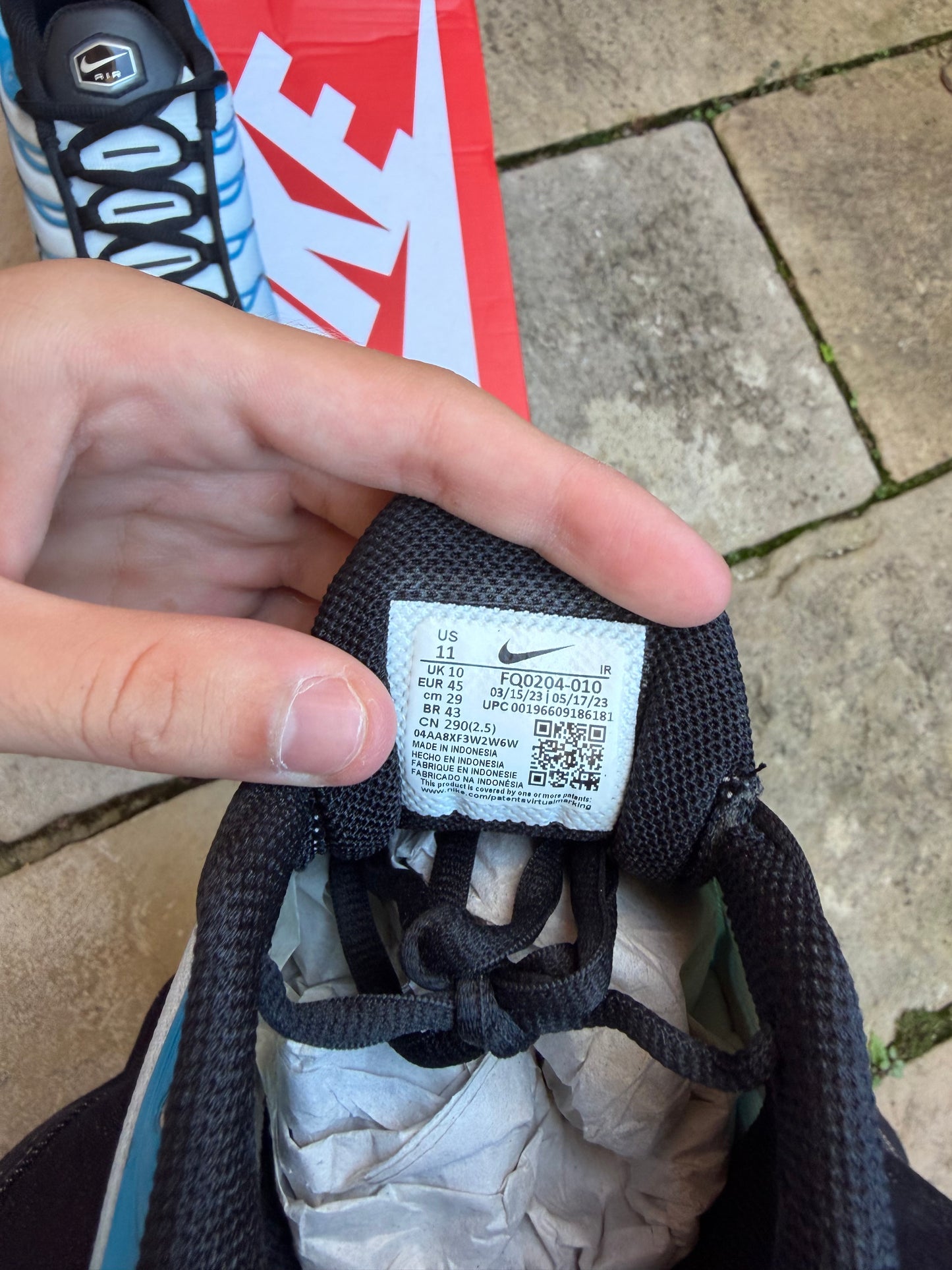 Nike Air Max Plus "Neptune Blue" US11 Men's