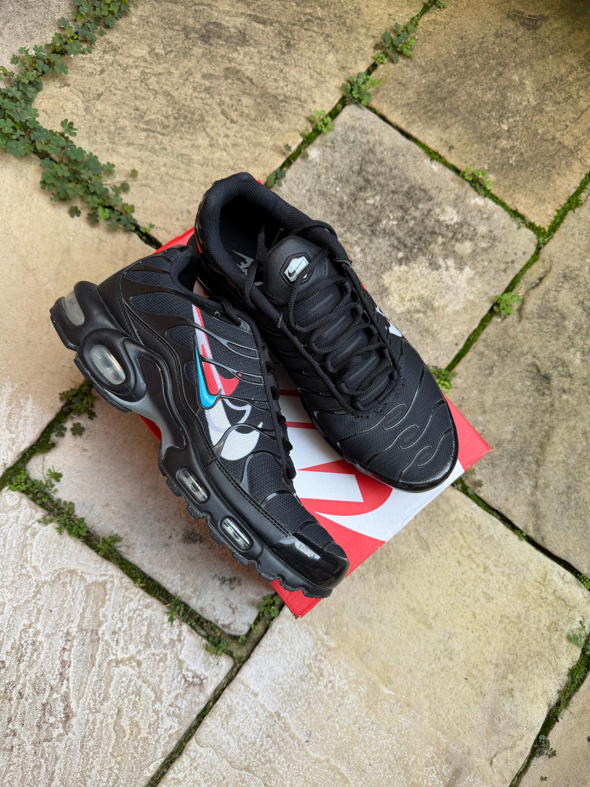 Nike Air Max Plus "Black Quad Swoosh" US12 men's
