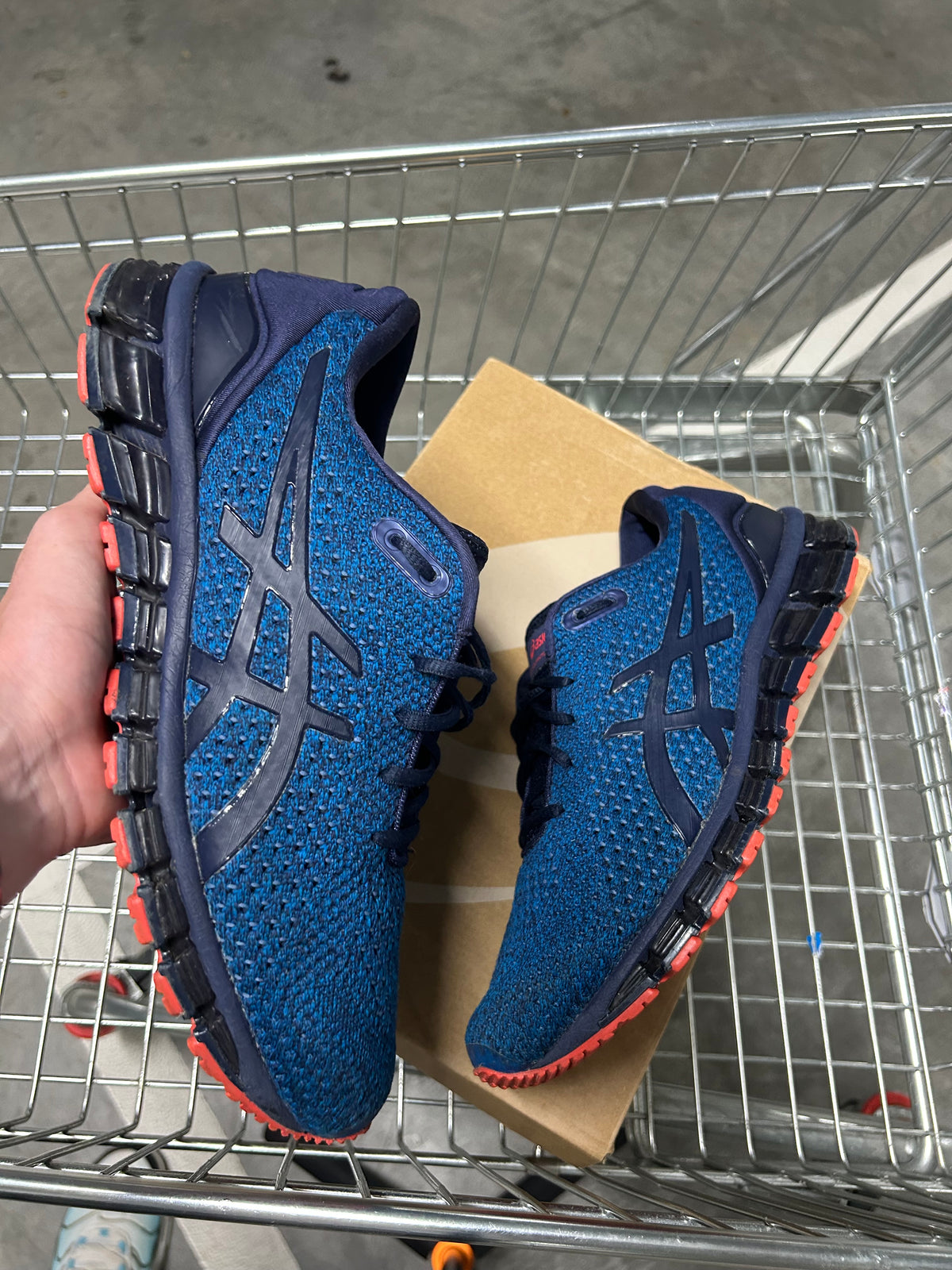 ASICS Gel Quantum Knit 2 Race Blue Peacoat US9.5 Men's