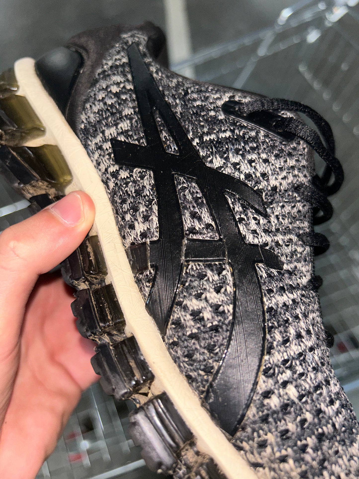 ASICS Gel Quantum 360 Knit 2 Oreo Men’s US9.5