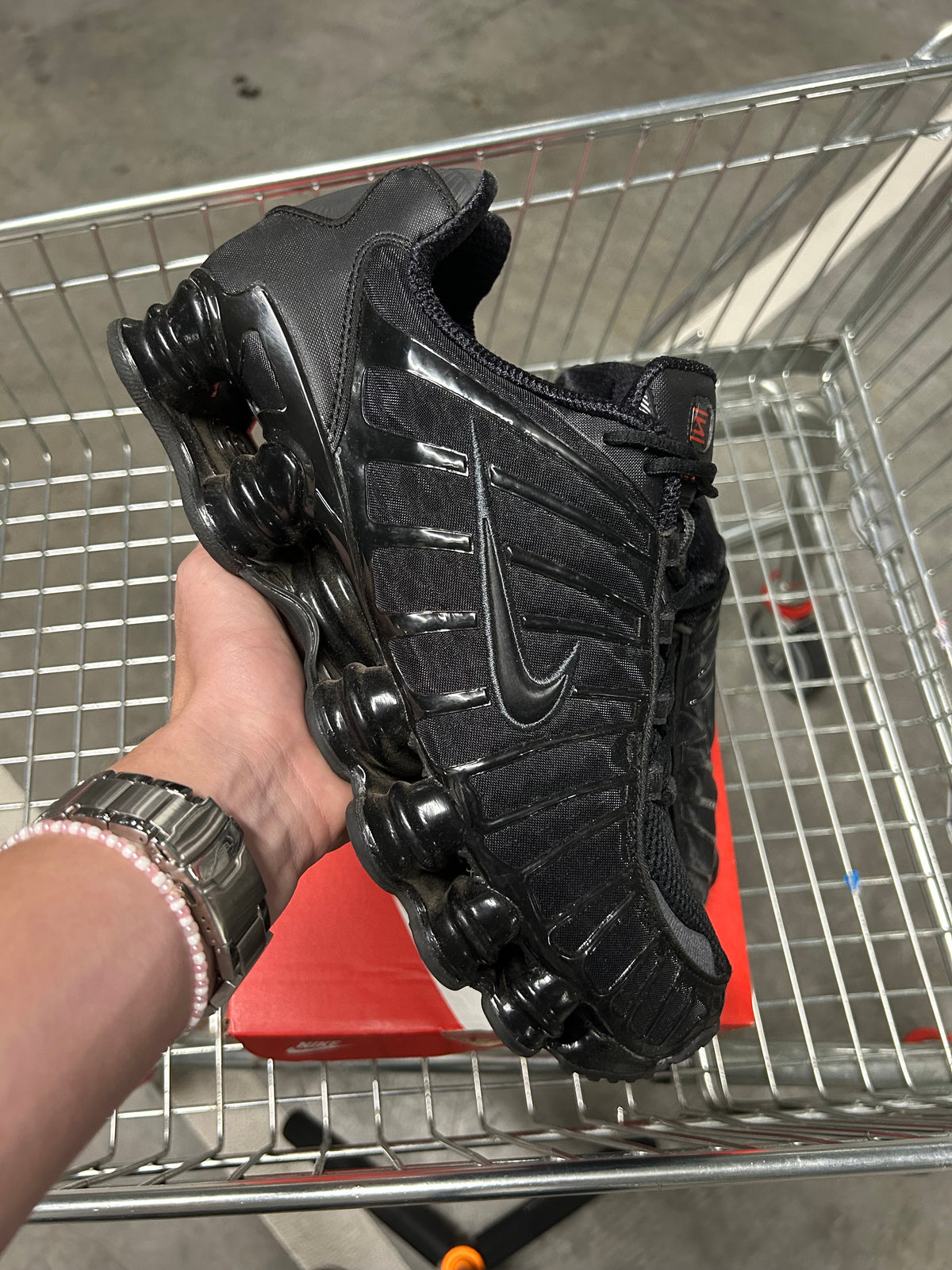 Nike Shox TL Black US12 Women’s / US10.5 Men’s