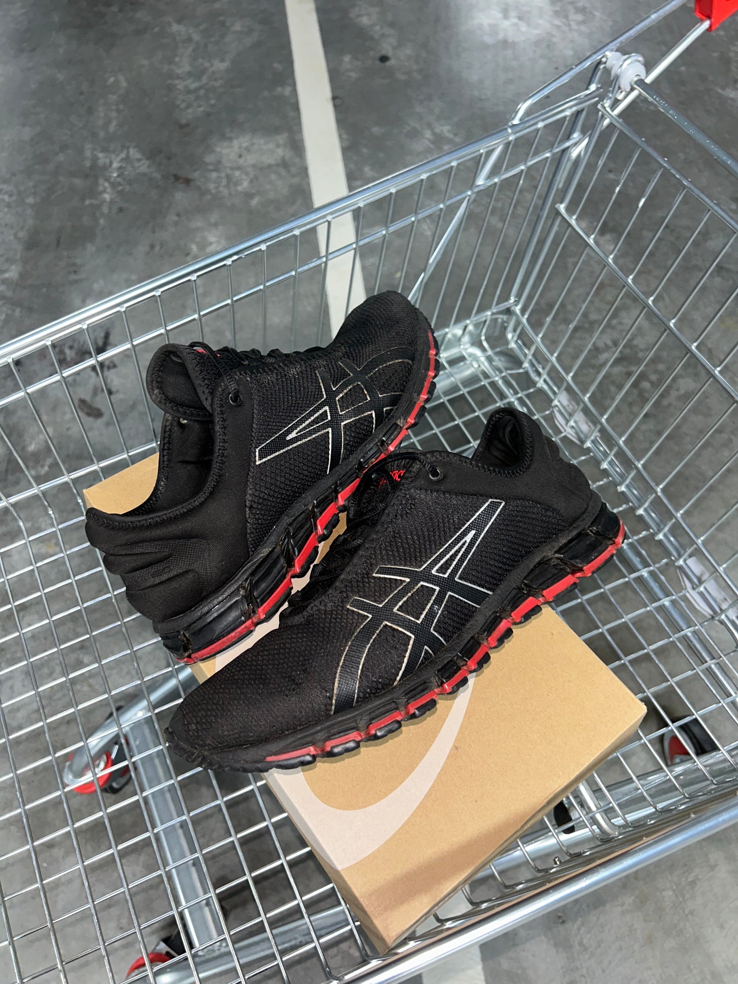 ASICS Gel Quantum 180 3 Red Belly Black Men’s US11