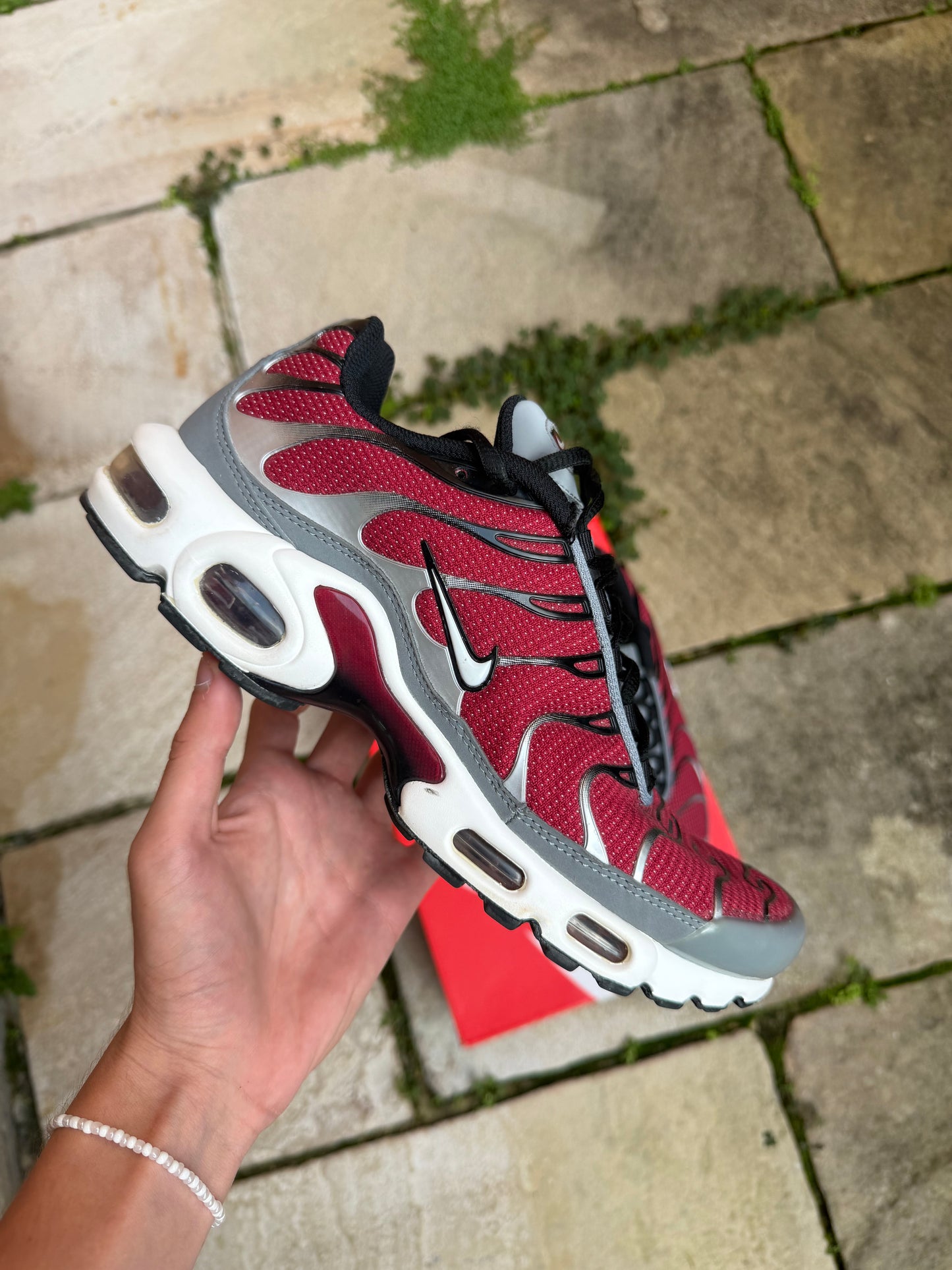 Nike Air Max Plus "Burgundy/ Team Red" US8 Men's