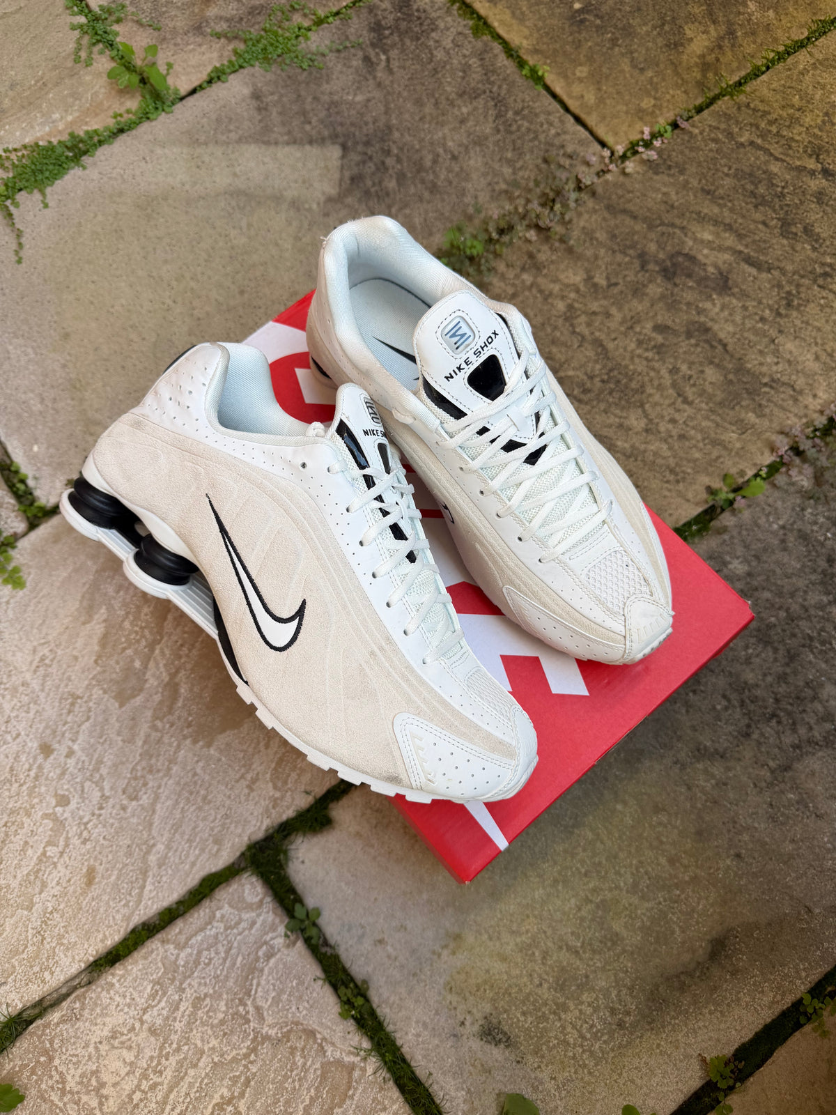 Nike Shox R4 “Summit White Orewood Brown” US11 Women’s / 9.5 Men’s