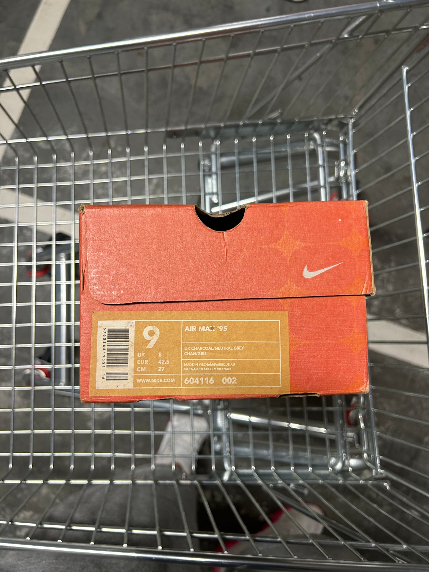 Nike Air Max 95 Dark Charcoal (2000) US9