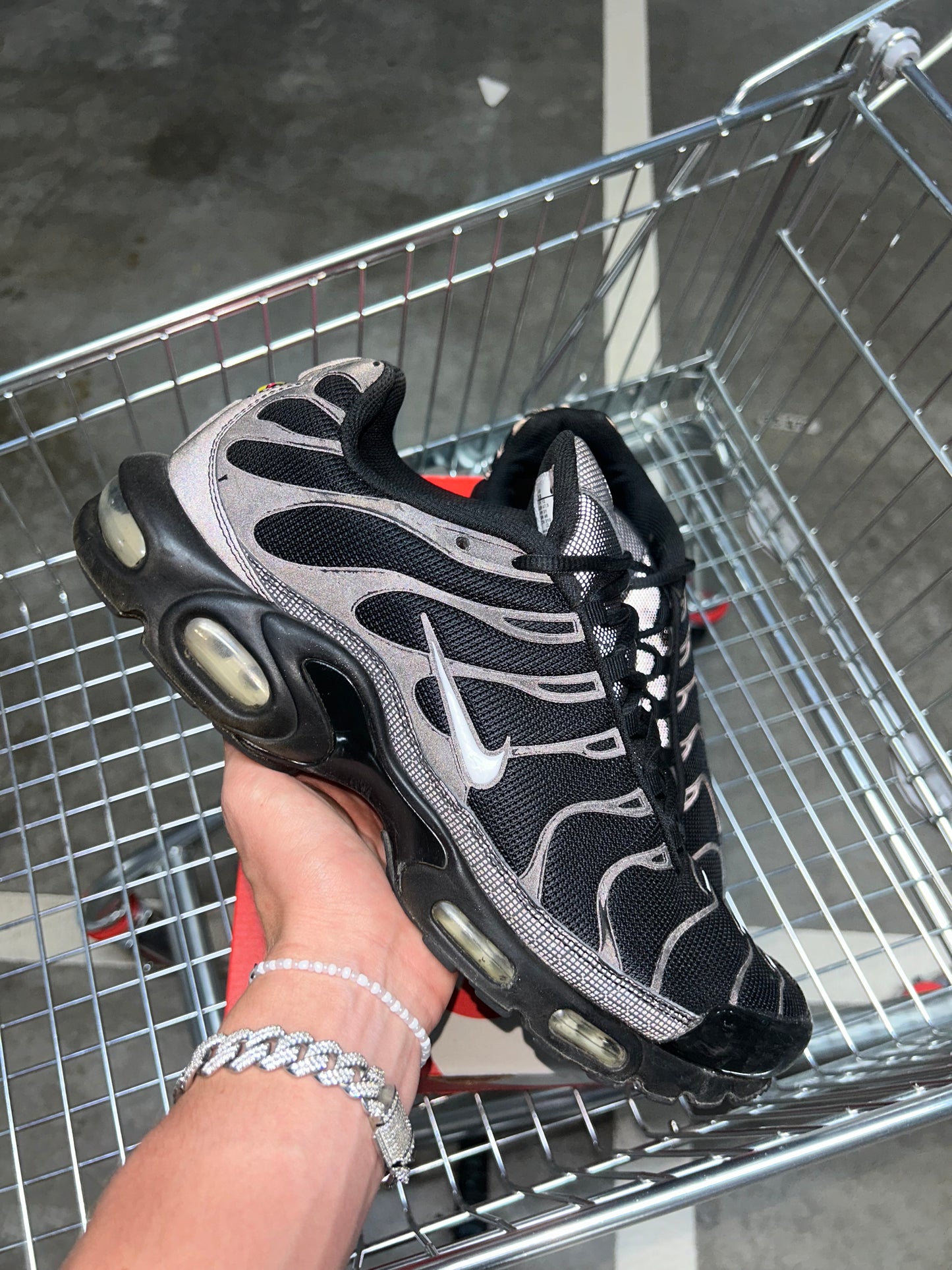 Nike Air Max Plus Platinum Black Men’s US13