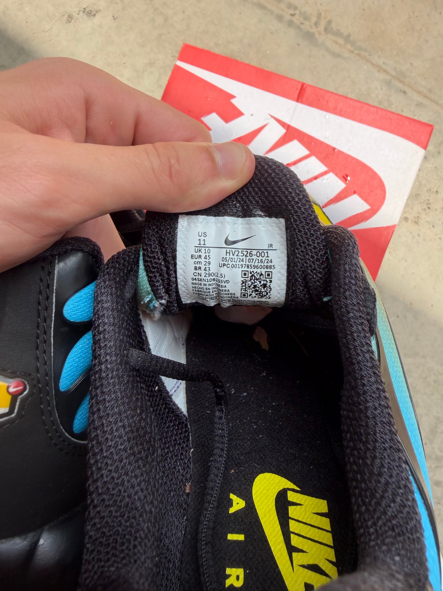 Nike Air Max Plus Tropical Gradient US11 Men’s