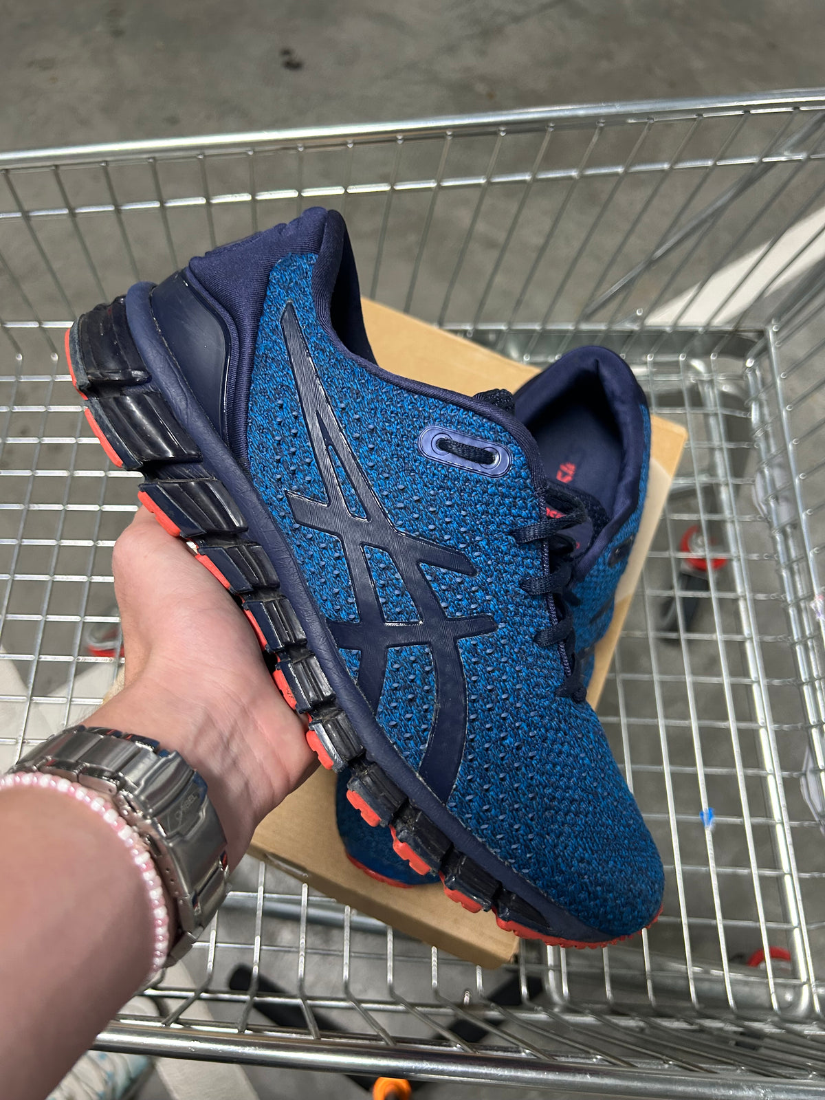 ASICS Gel Quantum Knit 2 Race Blue Peacoat US9.5 Men's