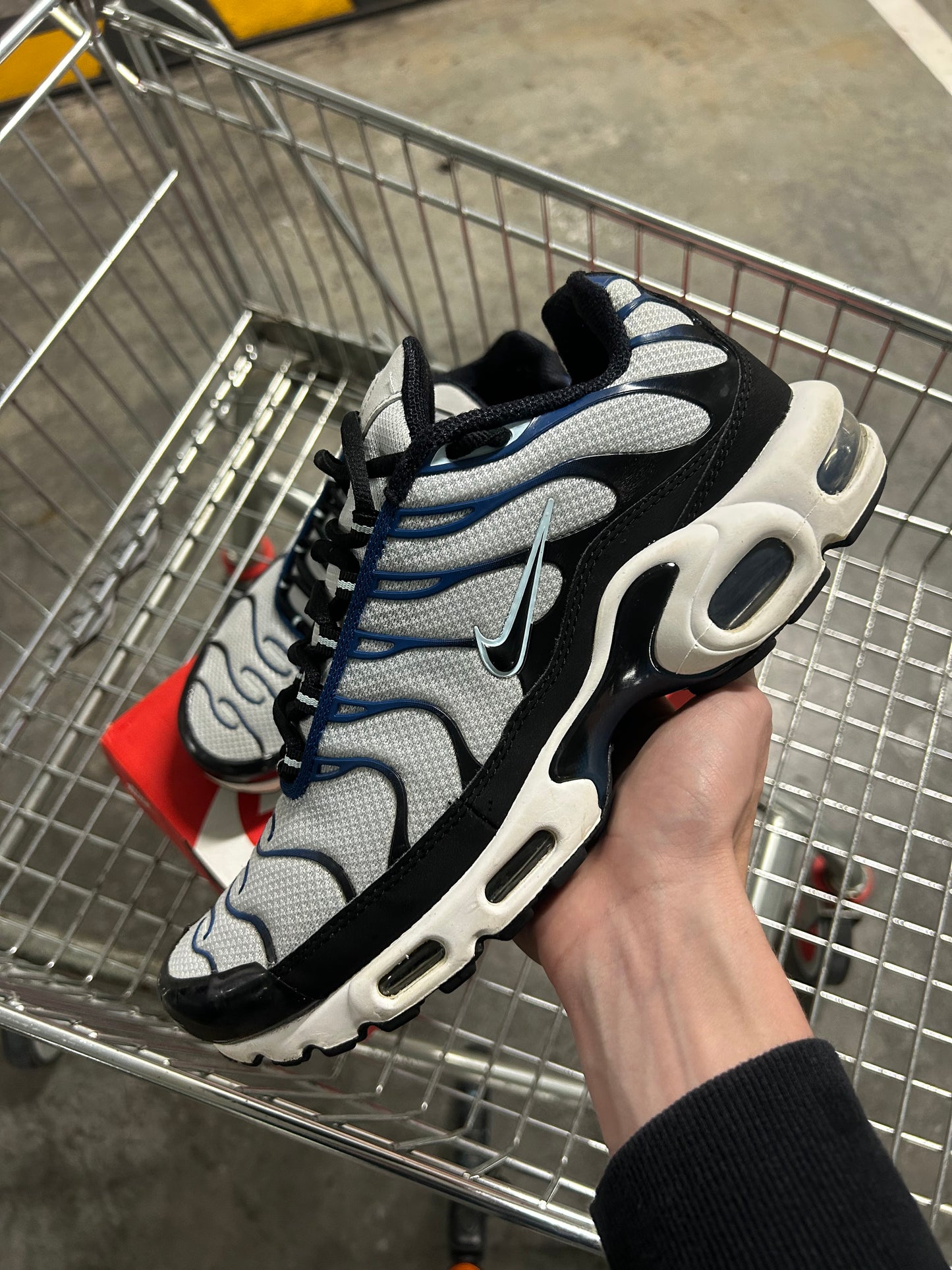 Nike Air Max Plus Pure Platinum Black Men’s US9