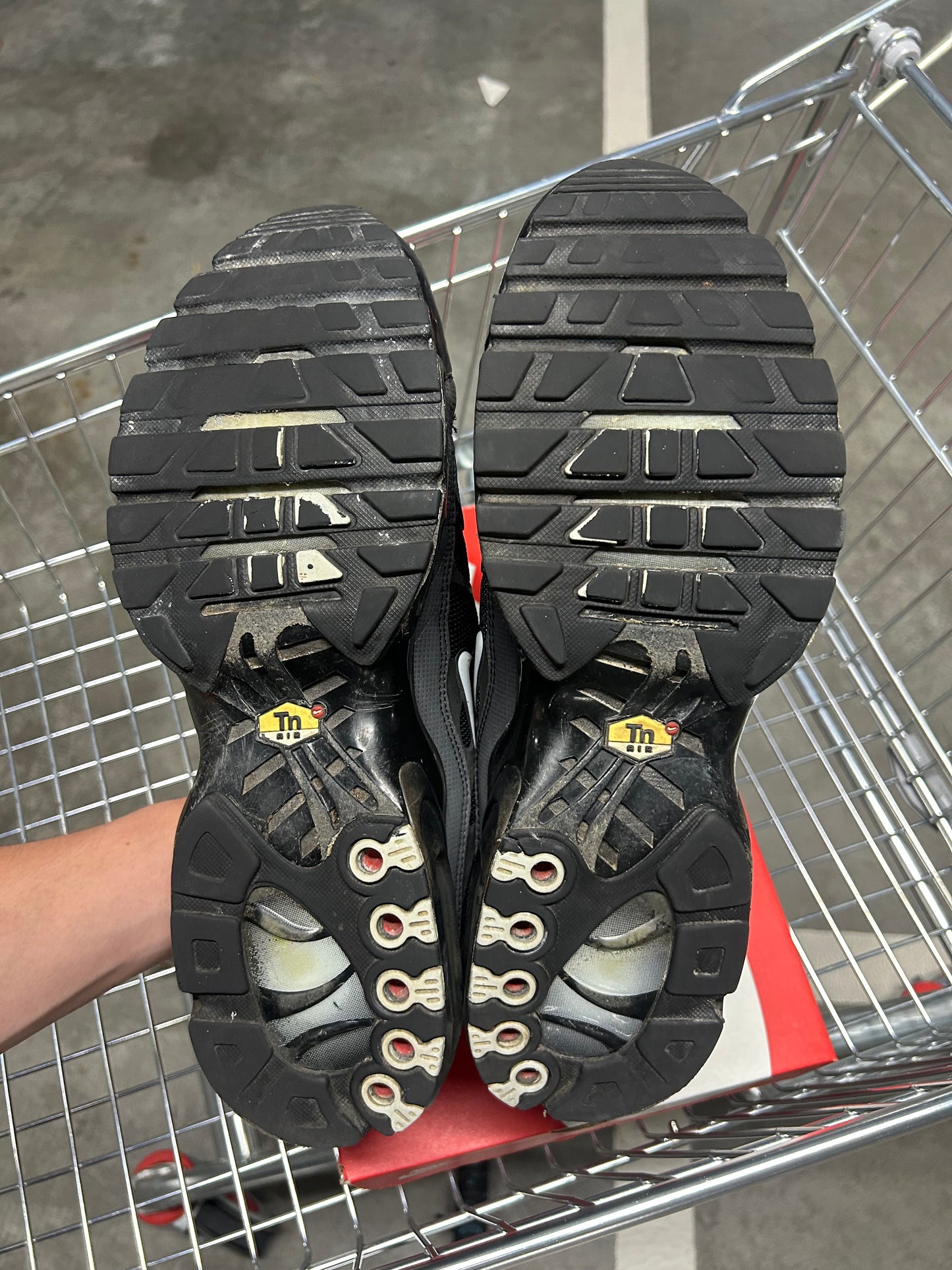 Nike Air Max Plus Platinum Black Men’s US13