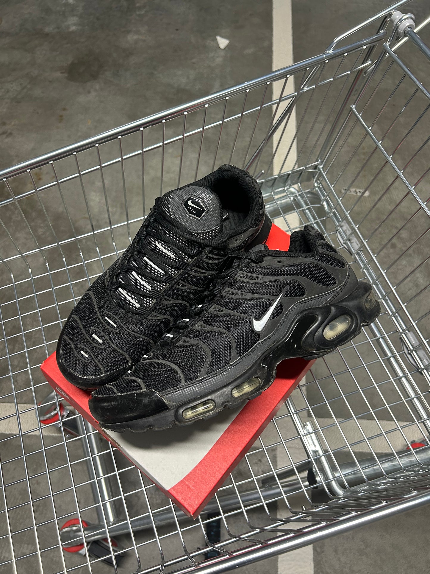 Nike Air Max Plus Platinum Black Men’s US13