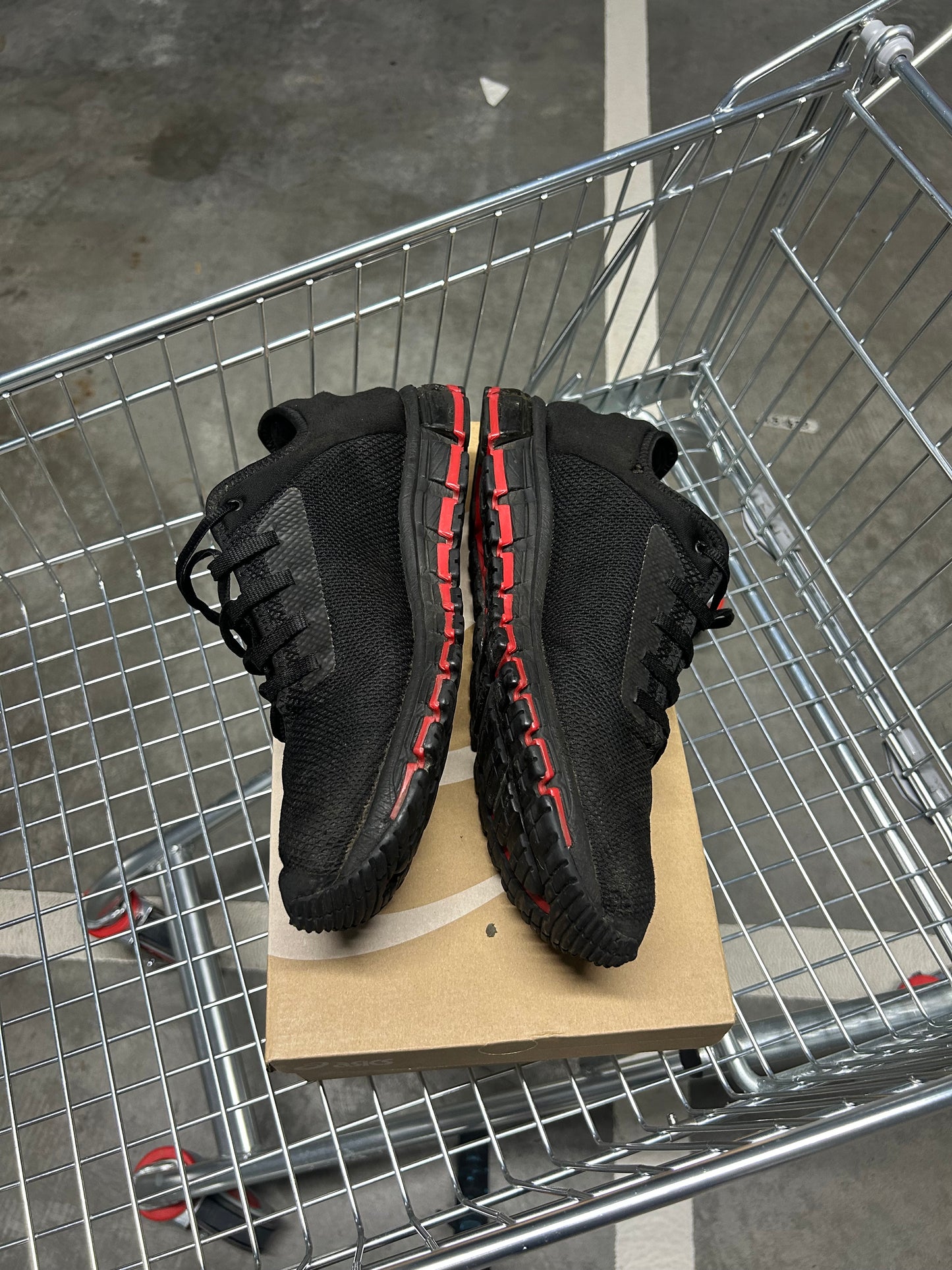 ASICS Gel Quantum 180 3 Red Belly Black Men’s US11