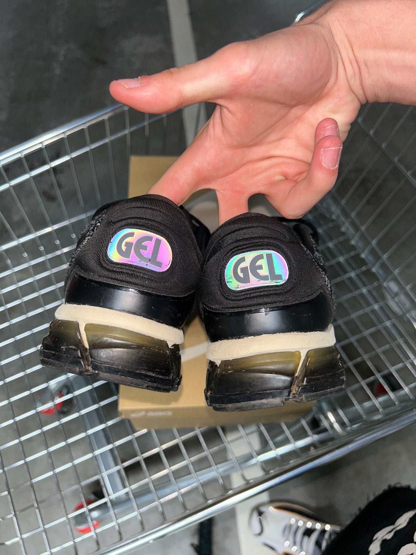 ASICS Gel Quantum 360 Knit 2 Oreo Men’s US9.5