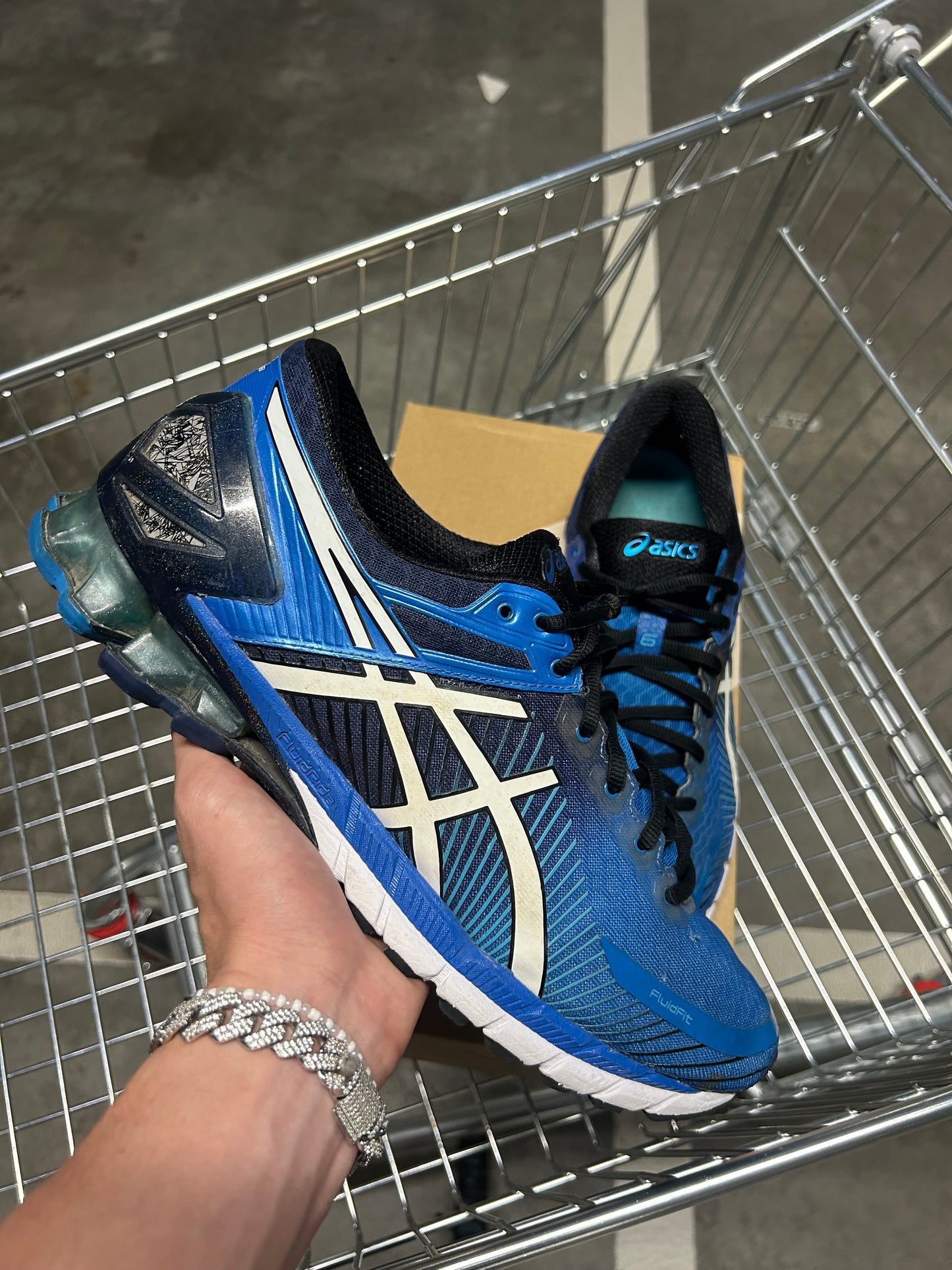 ASICS Kinsei 6 Spanian/ Electric Blue Men’s US11
